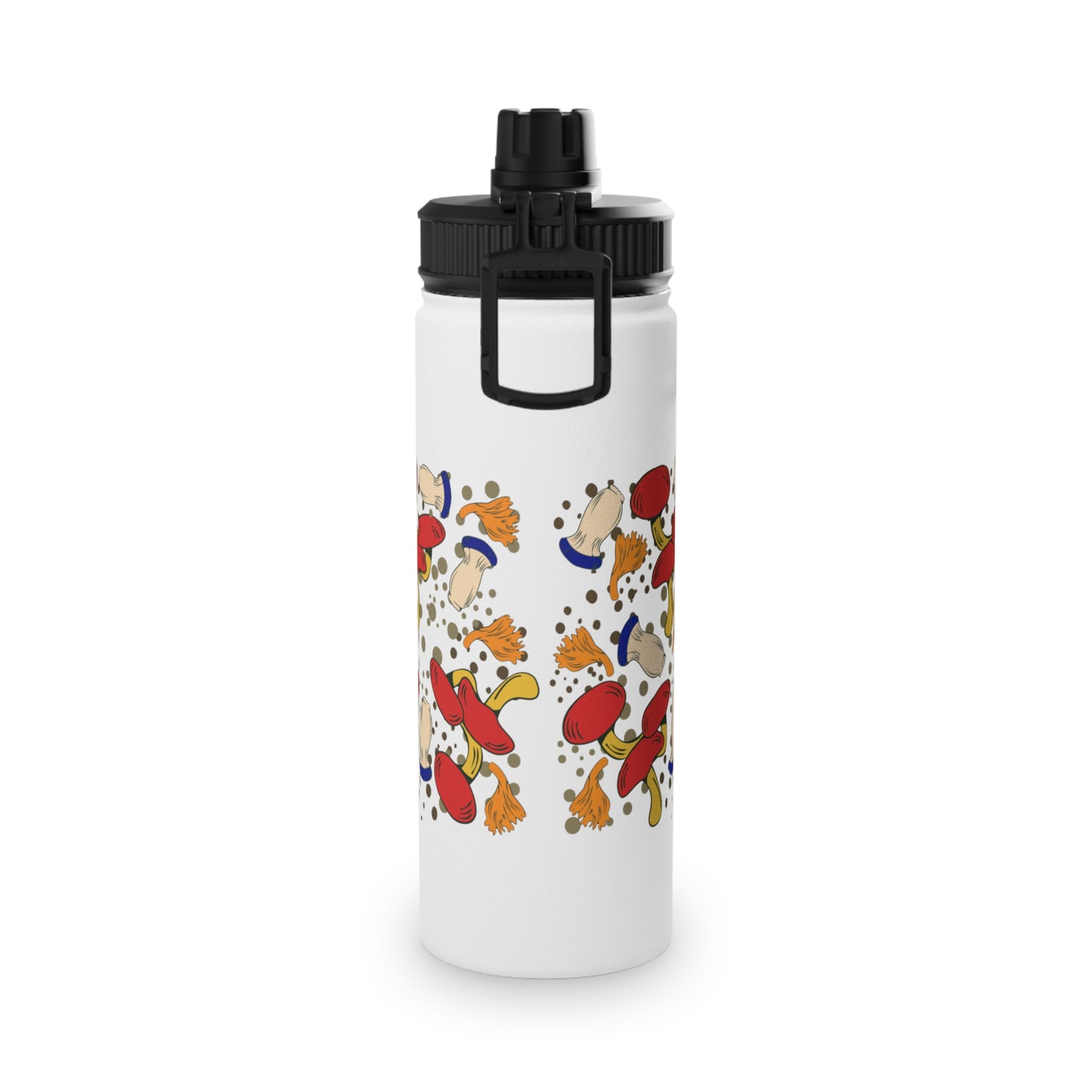 Mushrooms Stainless Steel Water Bottle, Standard Lid EU