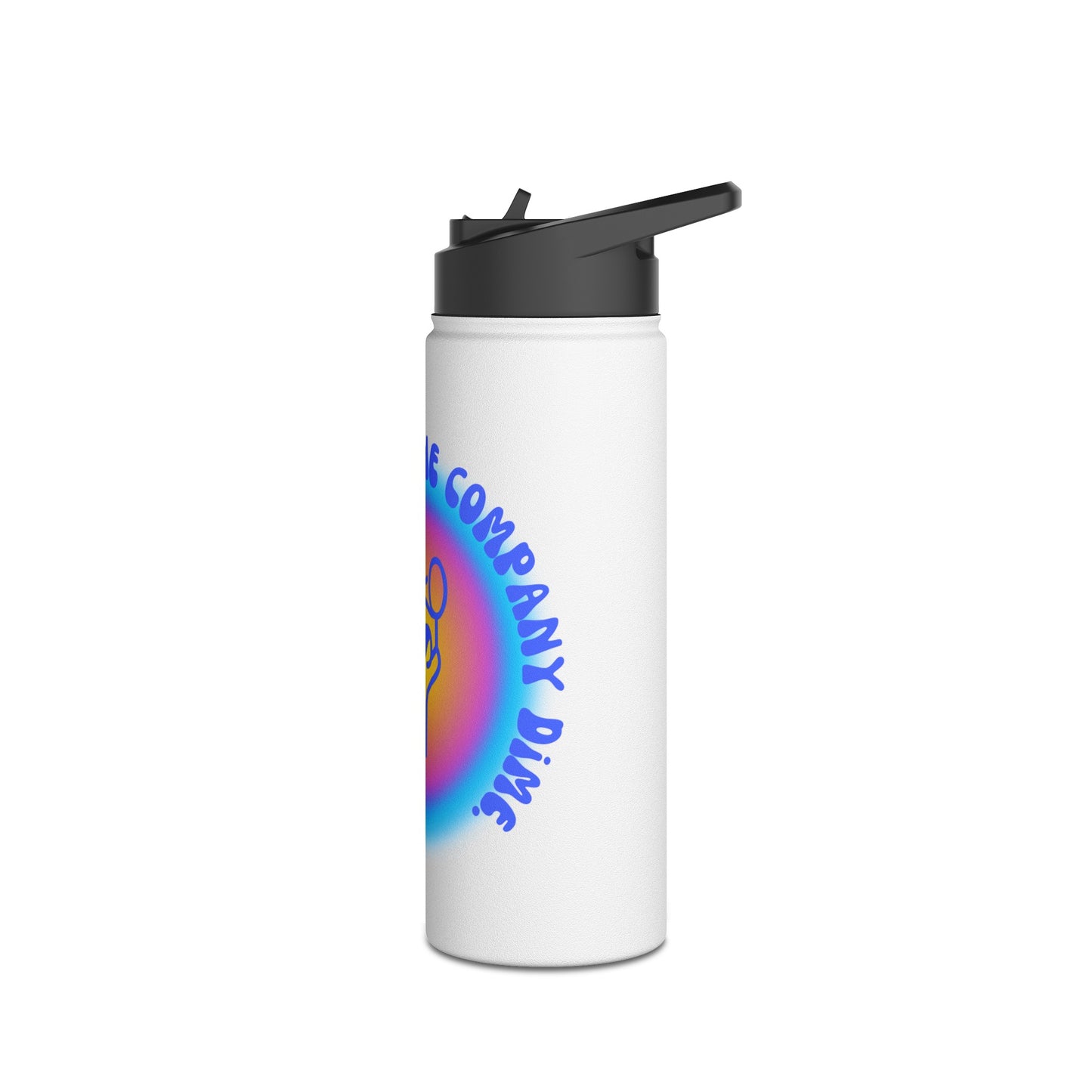 Daydreaming on the Company Dime Stainless Steel Water Bottle, Standard Lid