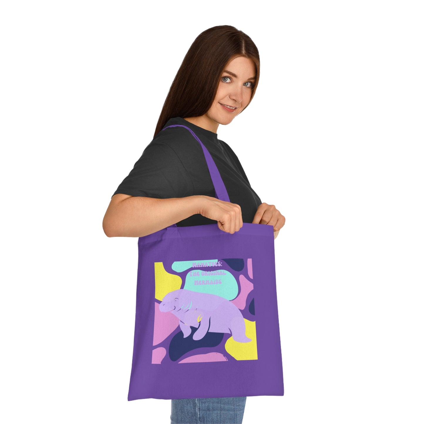 The Original Mermaid Manatee Tote Bag EU