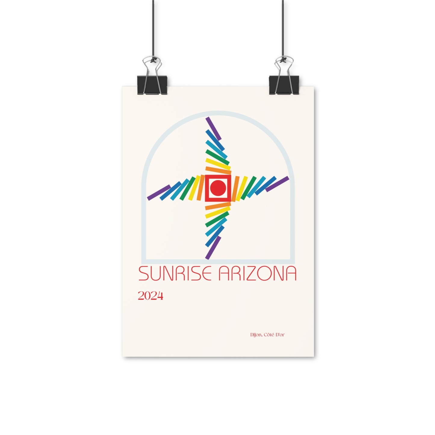 Sunrise Arizona Vertical Posters EU