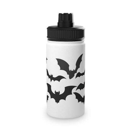 I Love Bats Steel Water Bottle, Standard Lid EU