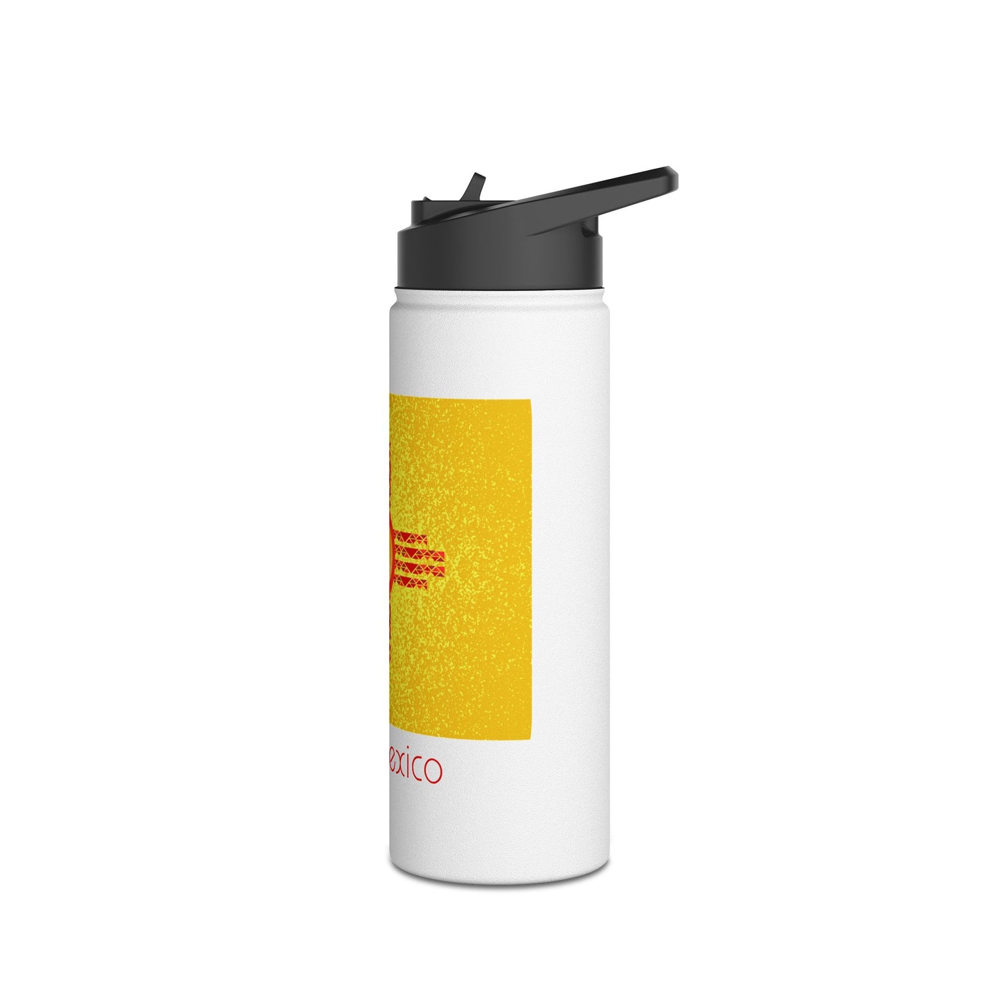 Modern New Mexico Stainless Steel Water Bottle, Standard Lid