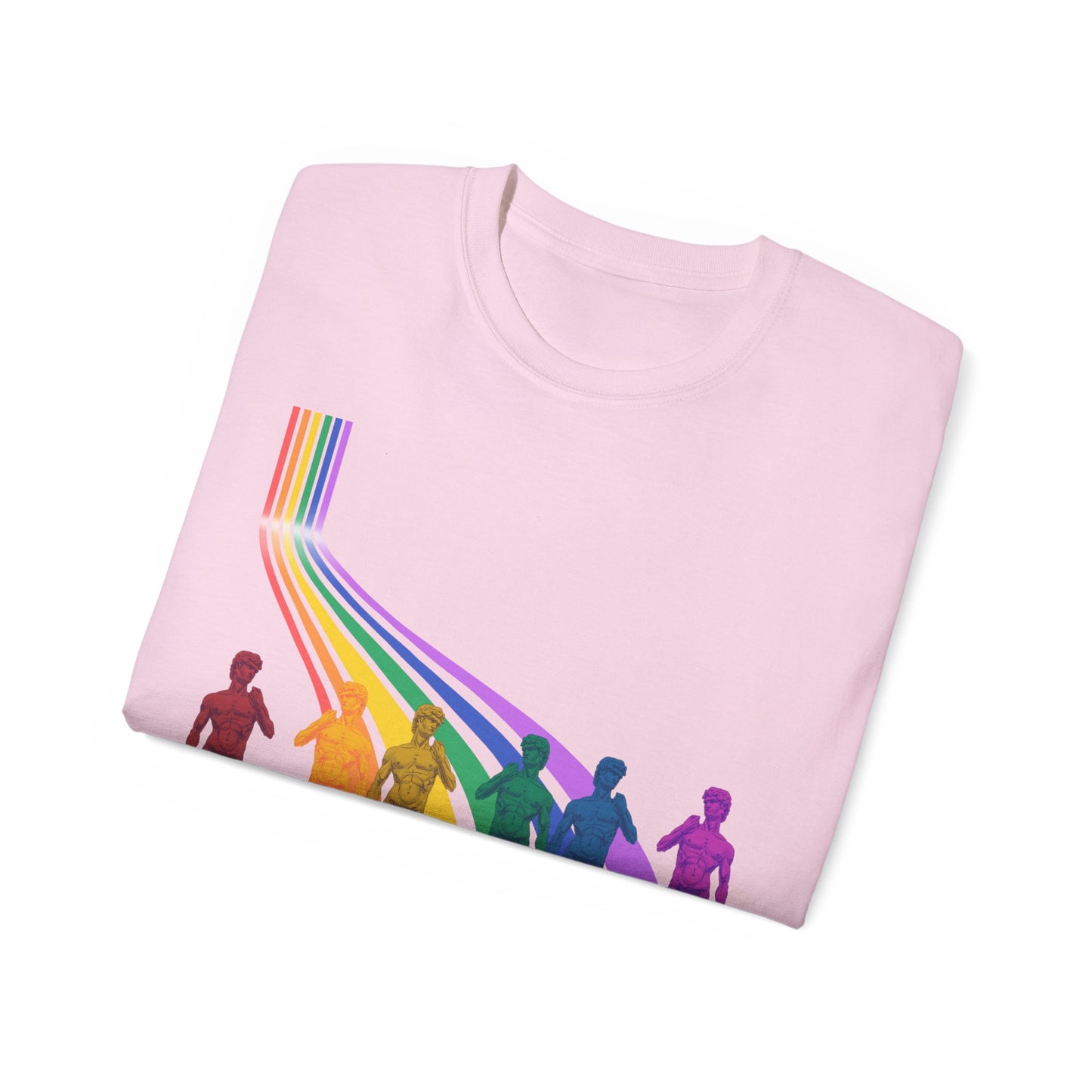 Camiseta unisex de algodón ultra fino Davey Pride de la UE