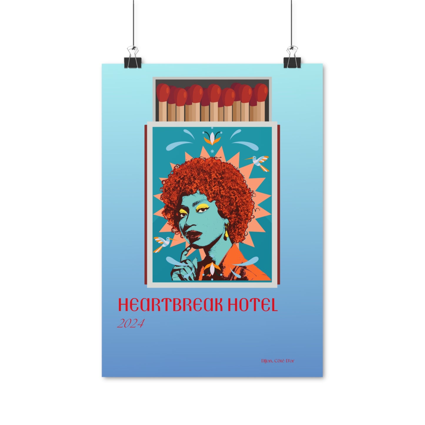 Heartbreak Hotel Vertical Posters EU