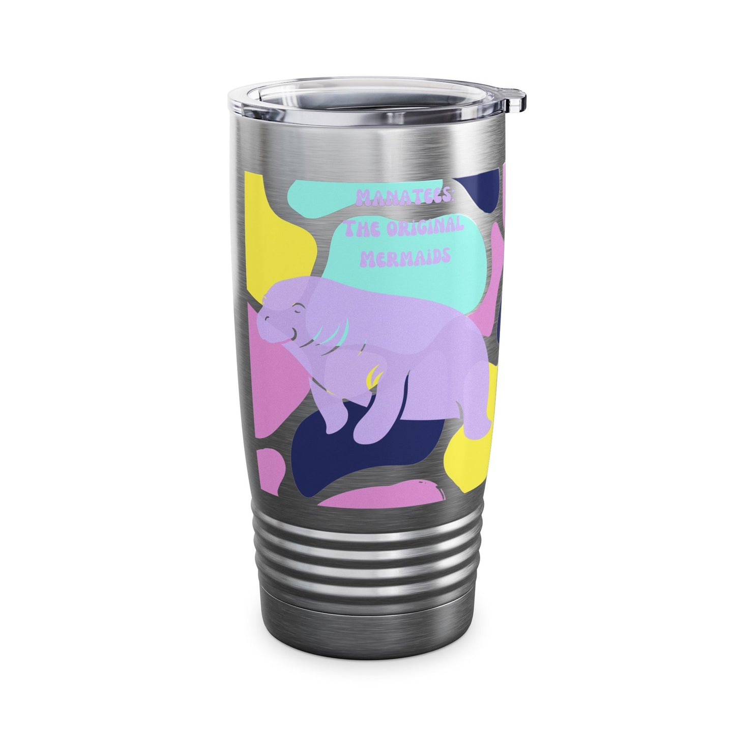 Vaso con cuello redondo The Original Mermaid Manatee, 20 oz