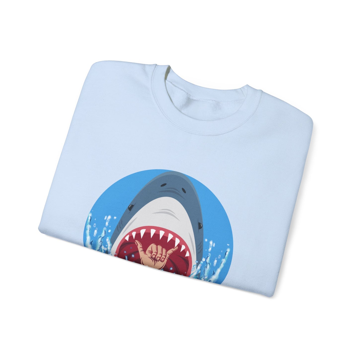 Surfin' Shark Unisex Heavy Blend™ Crewneck Sweatshirt