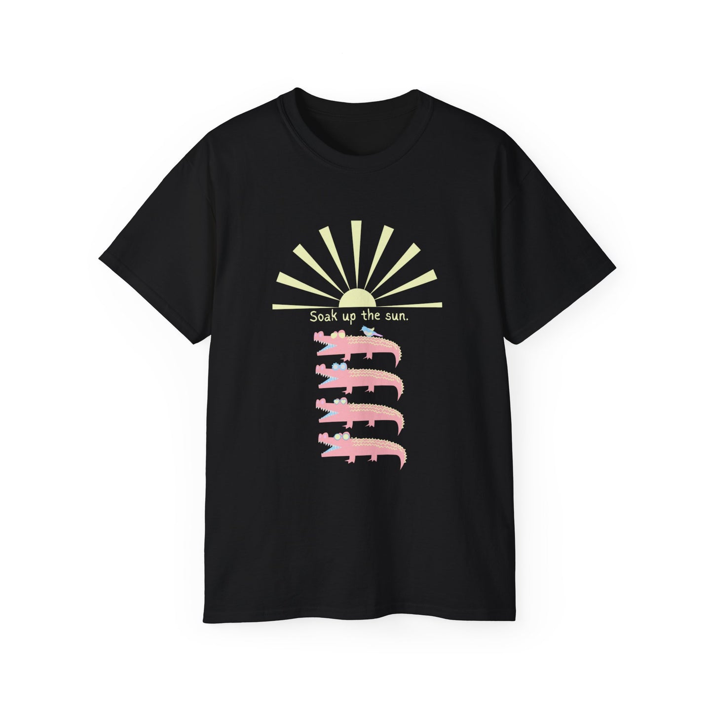 Camiseta unisex de algodón ultra fino Soak Up the Sun de la UE