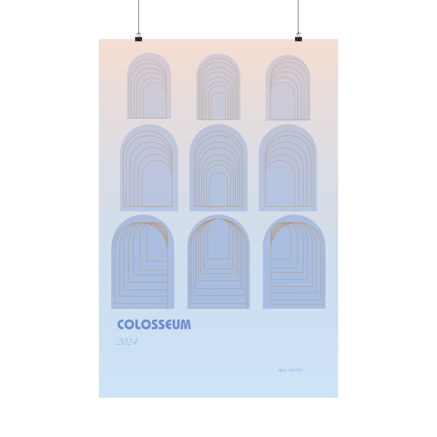 Colosseum Vertical Posters