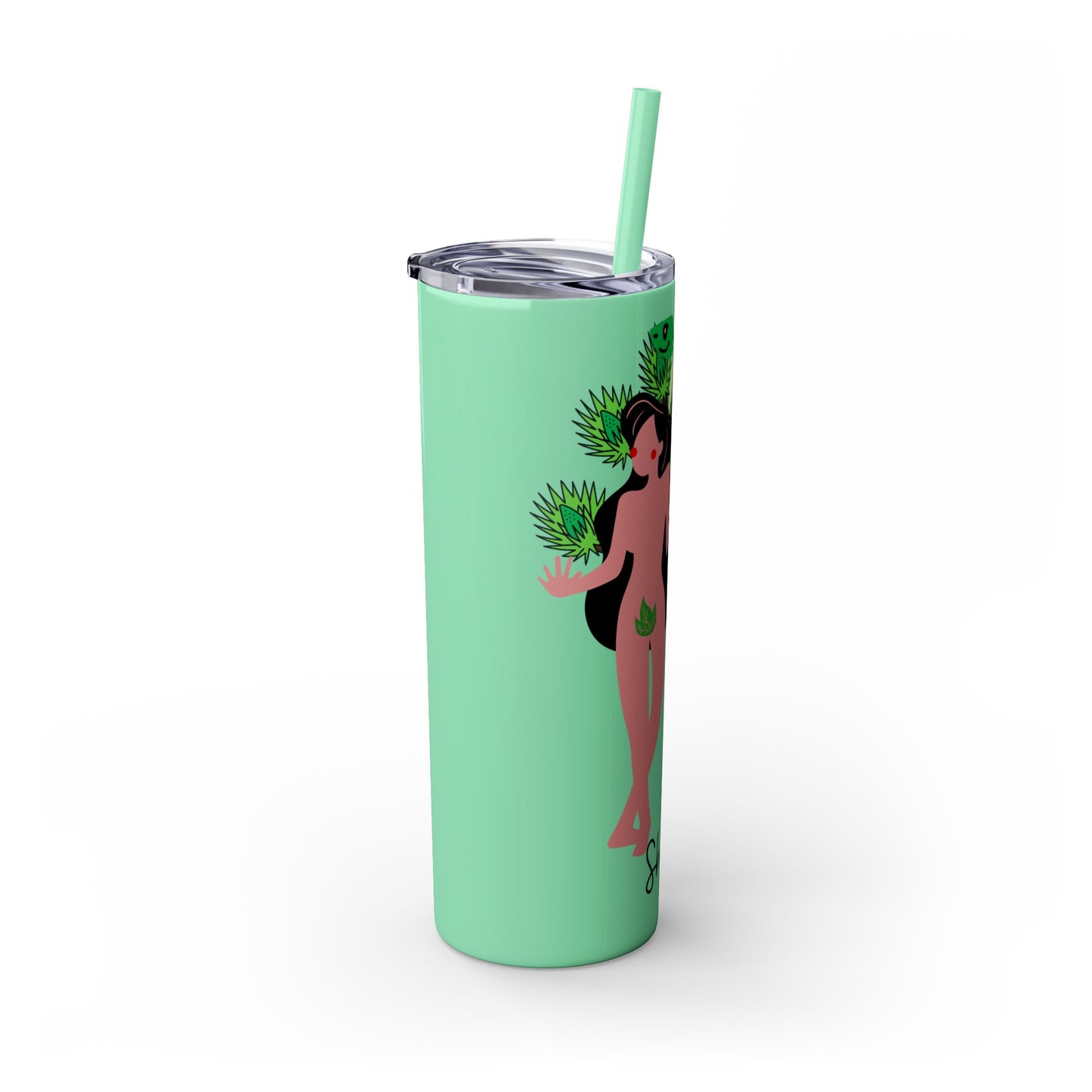 Eve She Ate Tumbler with Straw, 20oz