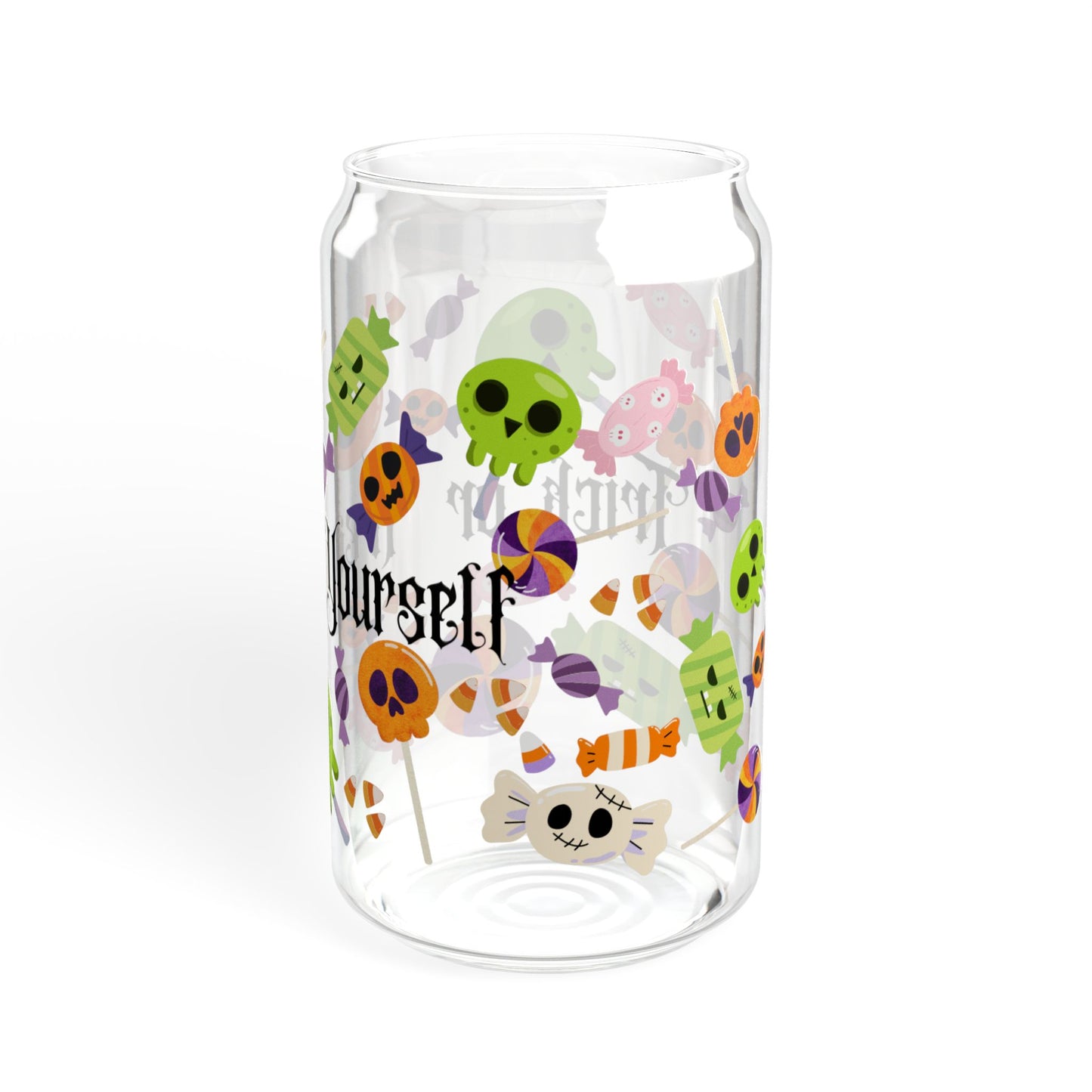 Trick or Treat Yourself Sipper Glass, 16oz