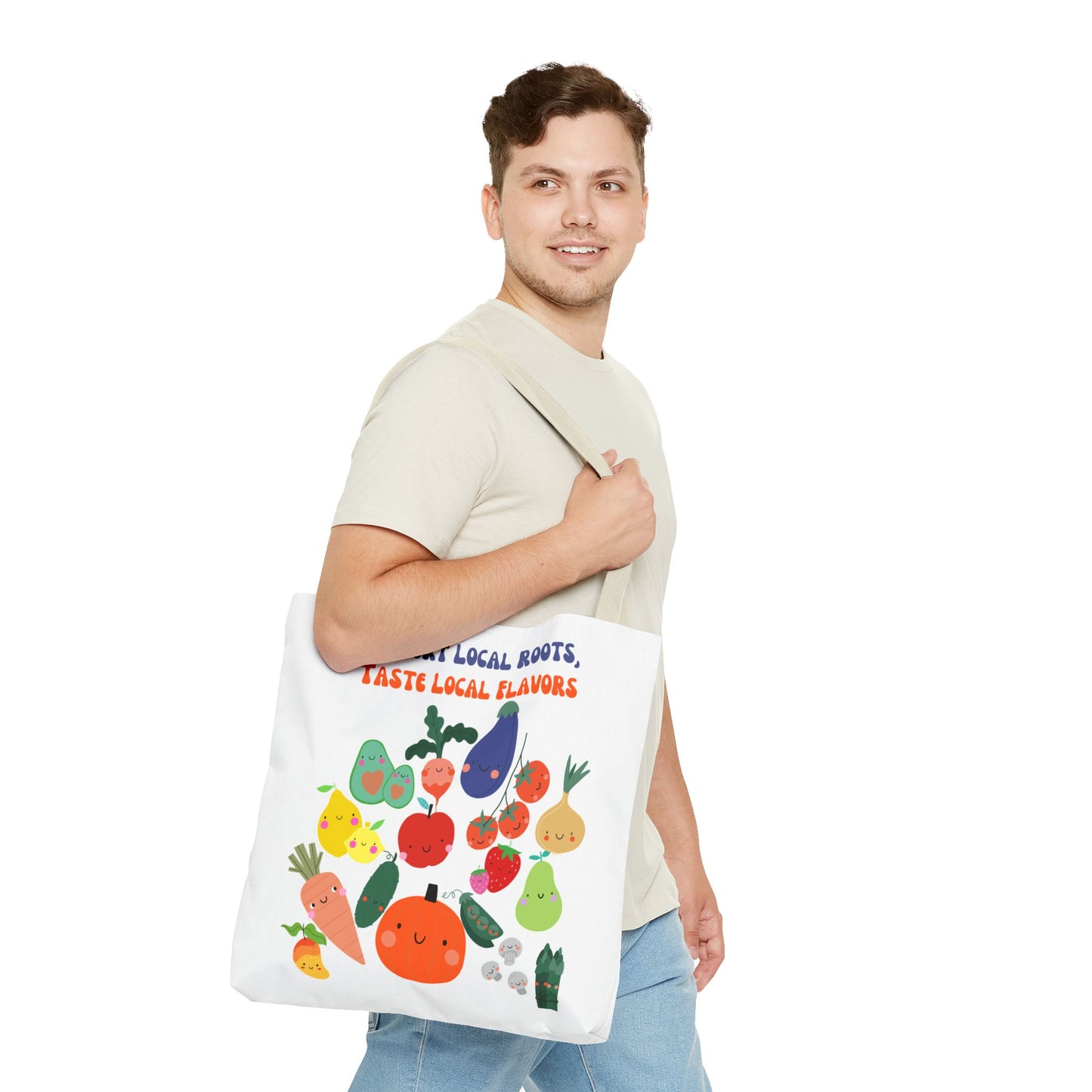 Local Roots, Local Flavors Tote Bag