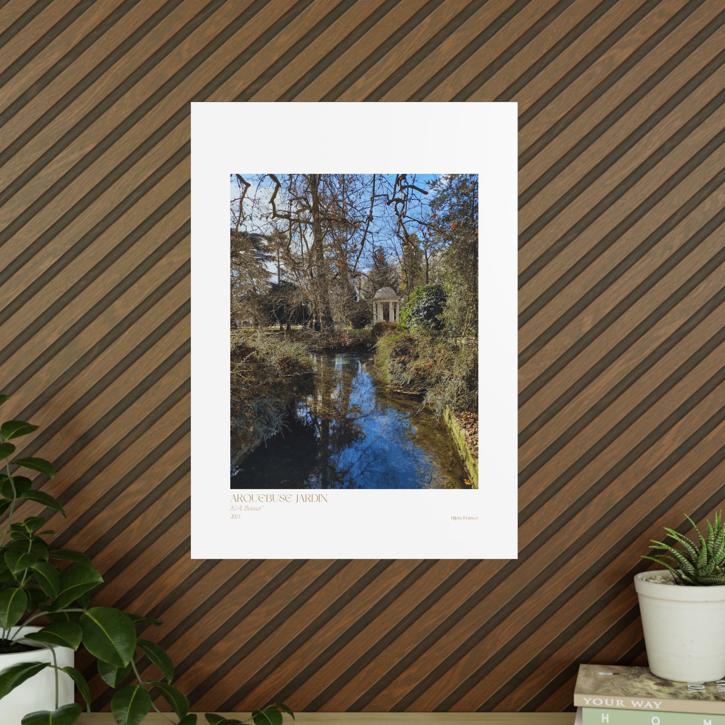 Arquebuse Jardin Photograph Vertical Posters EU