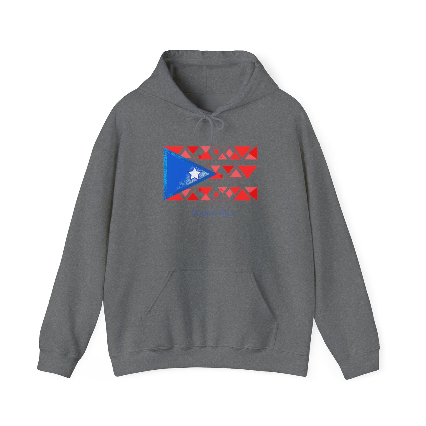 Sudadera unisex con capucha y mezcla pesada Modern Puerto Rico