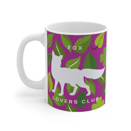 Fox Lovers Club Mug 11oz