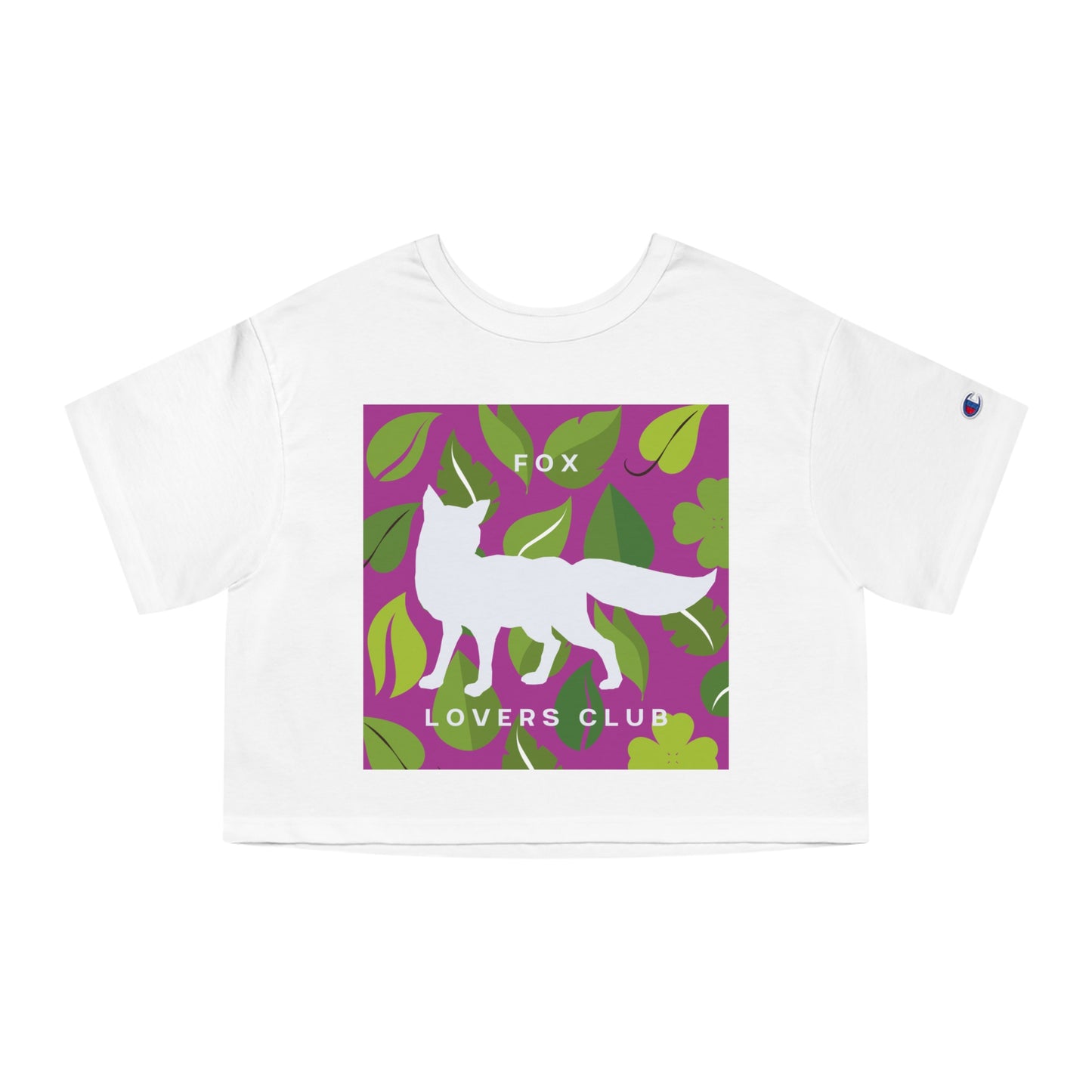 Fox Lovers Club Champion Women's Heritage Cropped T-Shirt