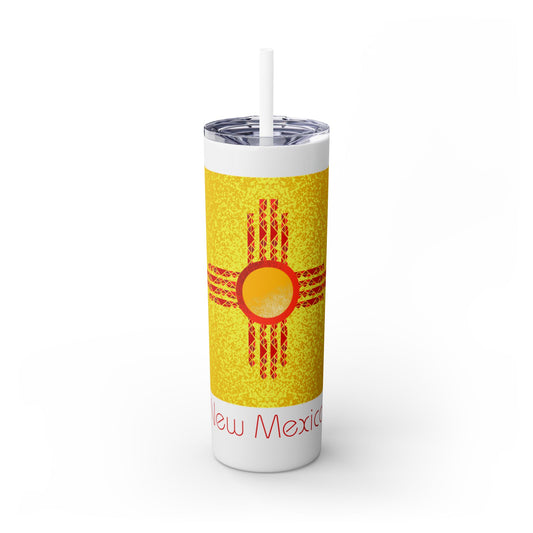 Modern New Mexico Tumbler with Straw, 20oz