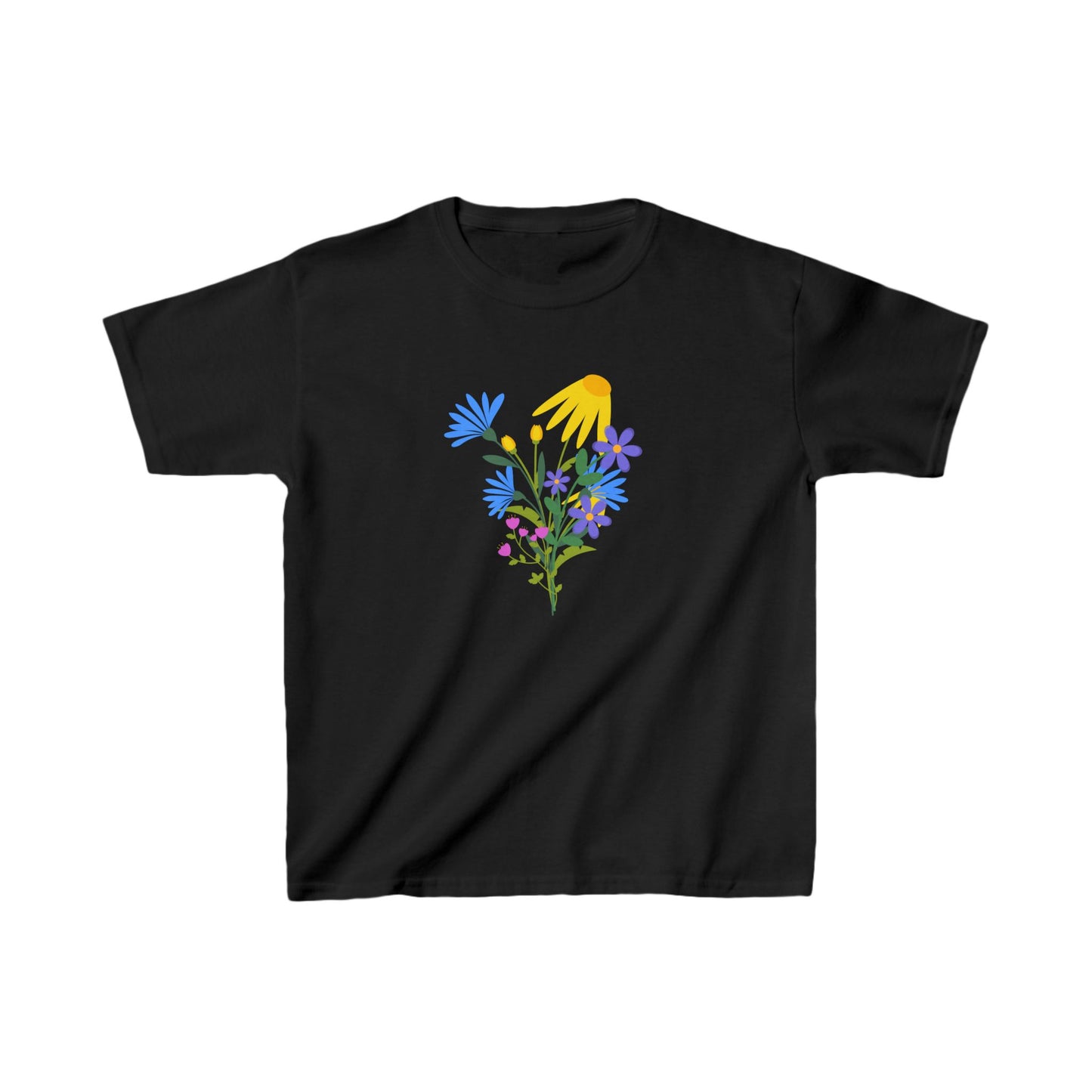 Spring Flowers Kids Heavy Cotton™ Tee