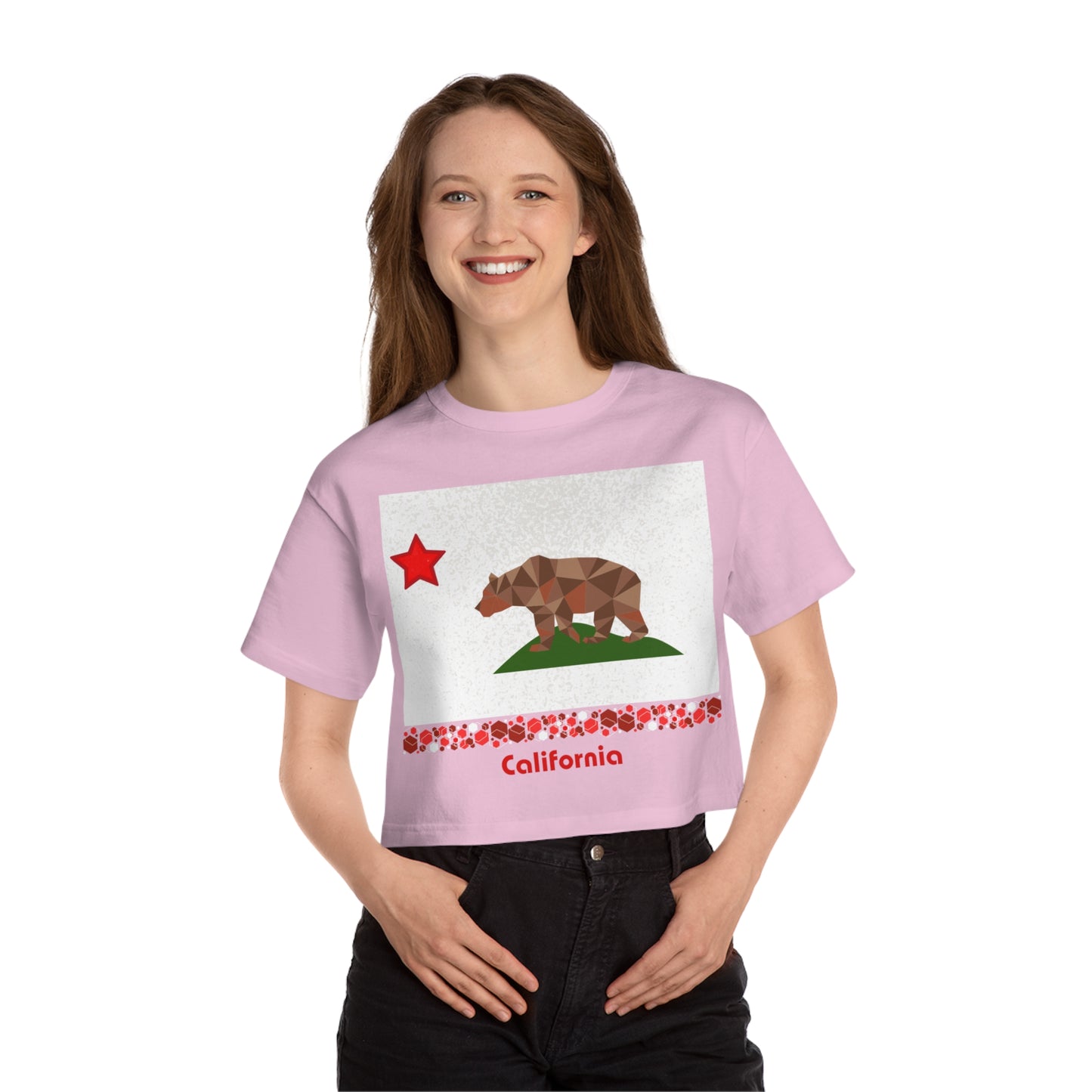 Modern California Champion Women's Heritage Cropped T-Shirt