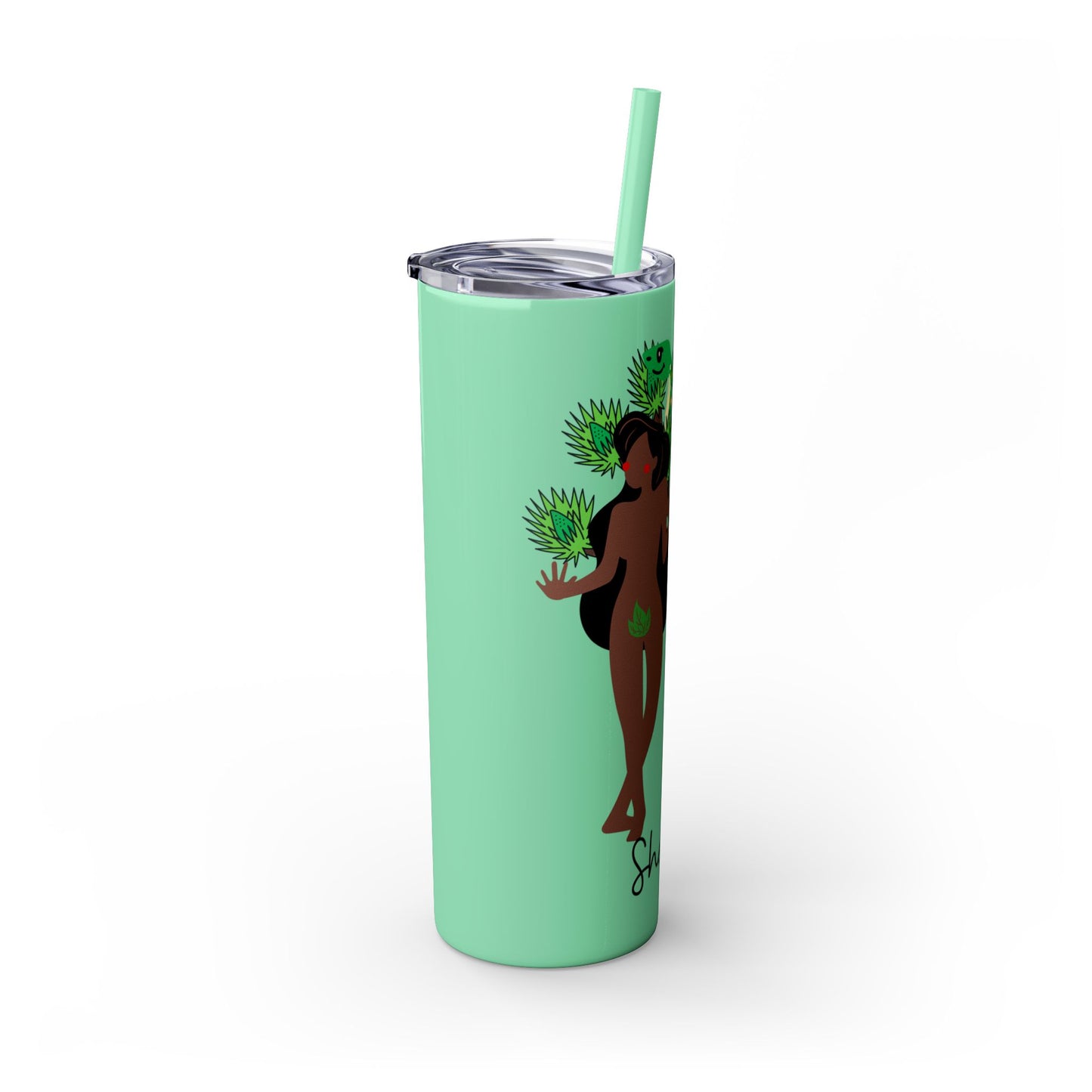 Eve She Ate Tumbler with Straw, 20oz