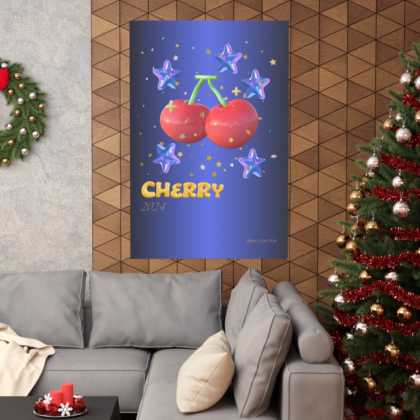 Cherry Vertical Posters