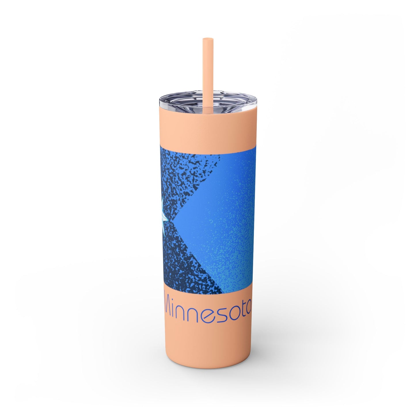 Modern Minnesota Tumbler with Straw, 20oz