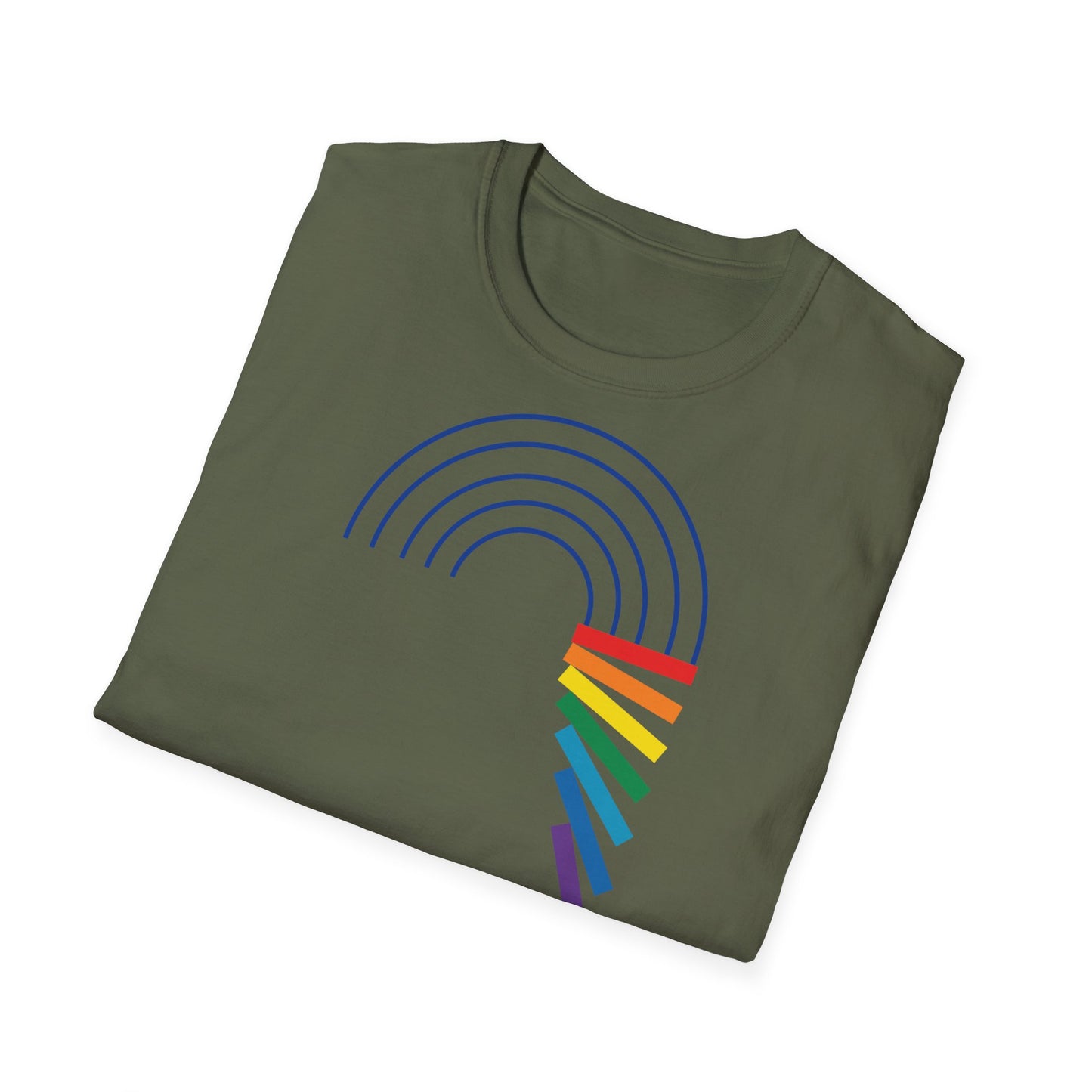 Camiseta Softstyle unisex L'Arc-en-ciel UE