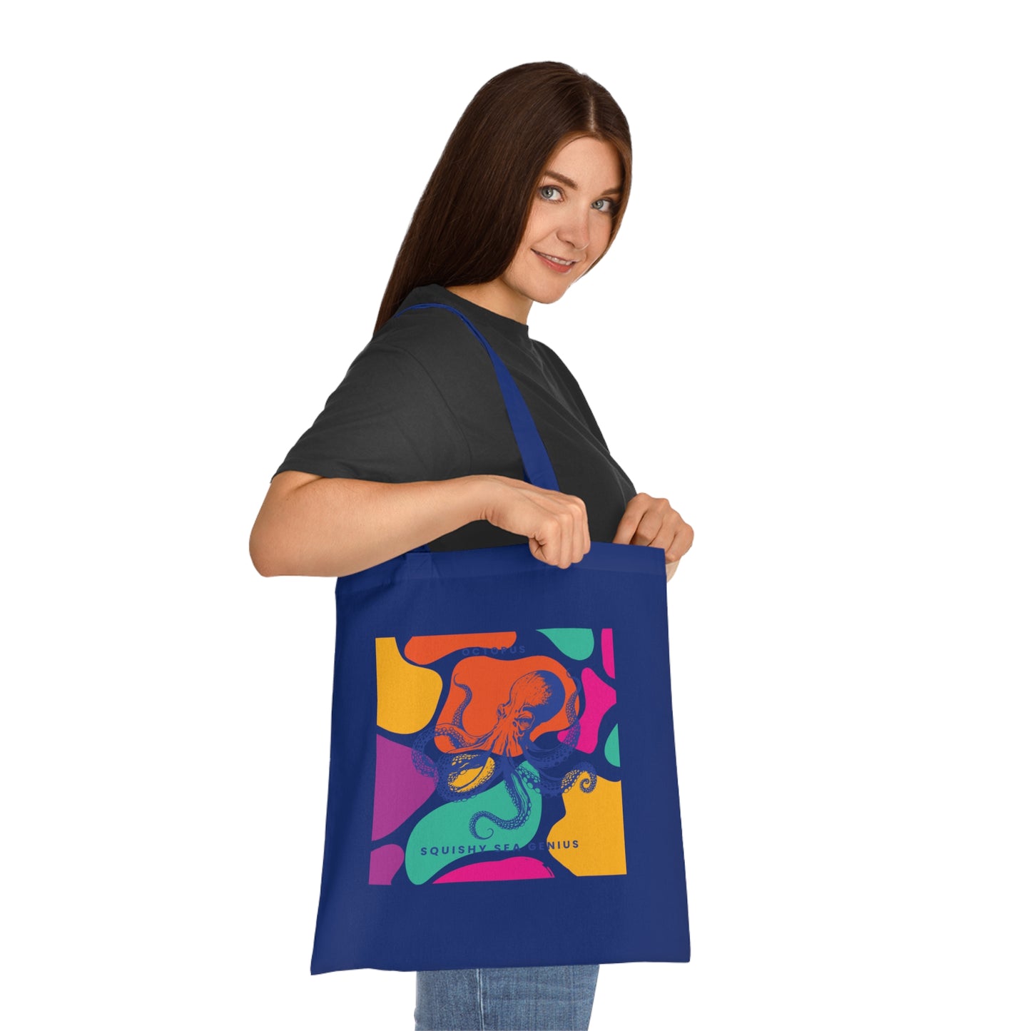 Squishy Sea Genius Octopus Tote Bag EU