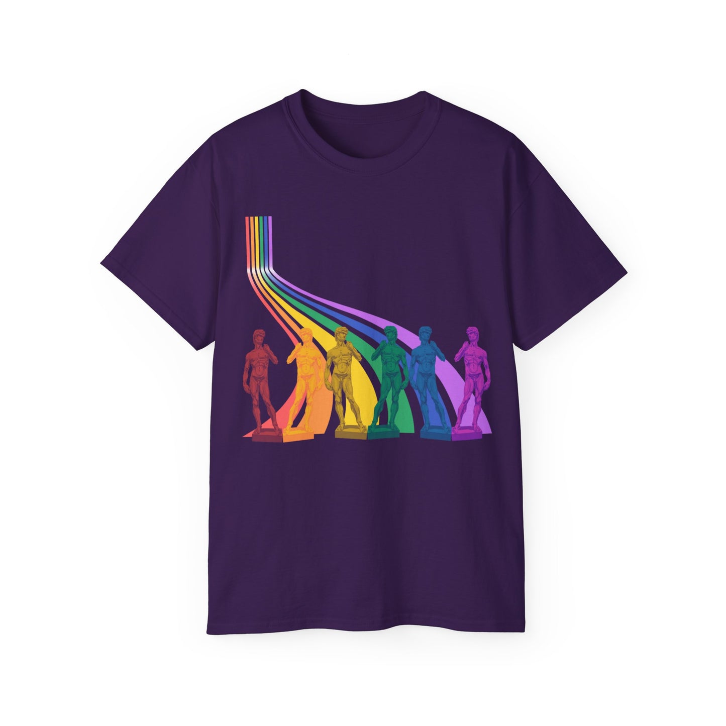 Camiseta unisex de algodón ultra fino Davey Pride de la UE