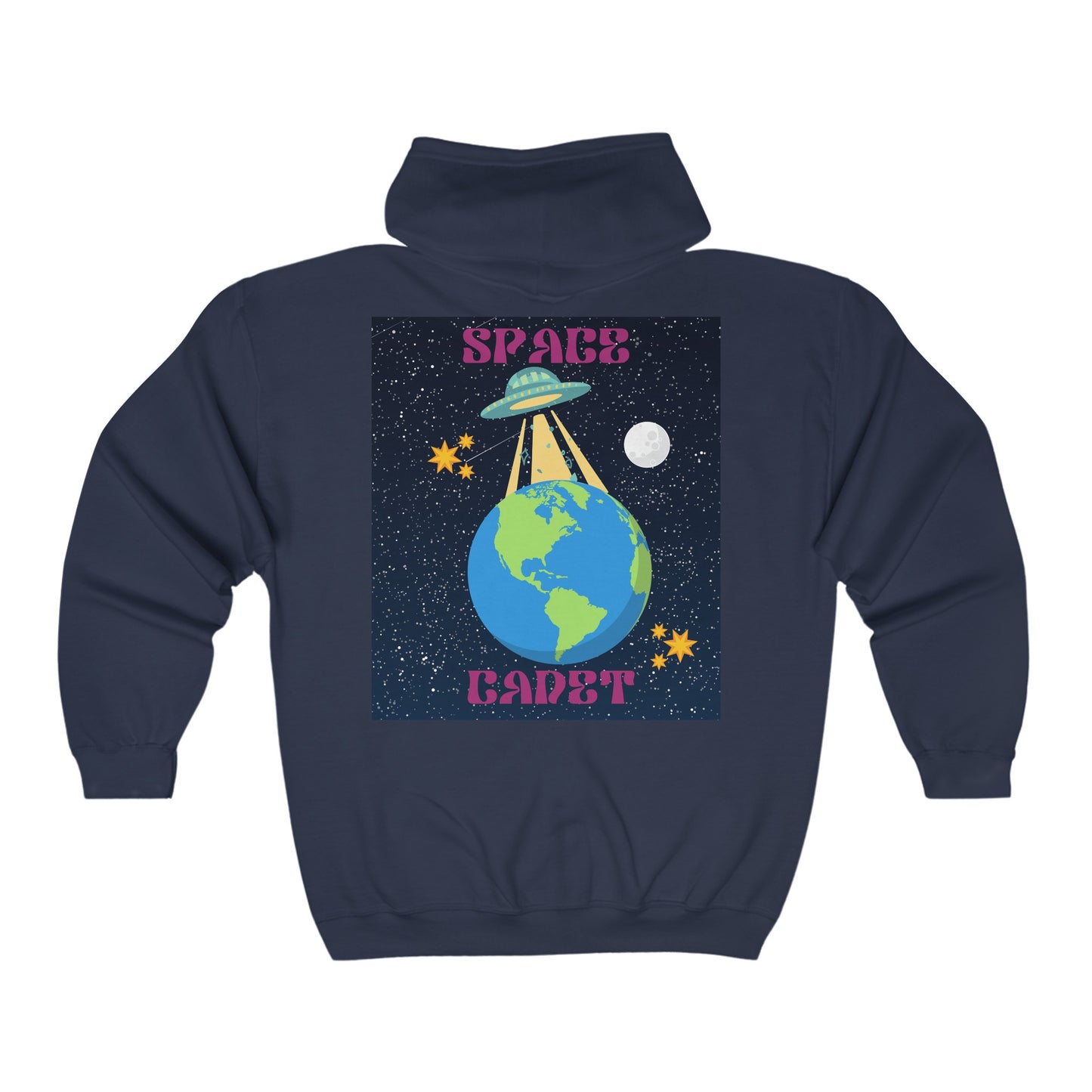 Space Cadet Unisex Heavy Blend™ Full Zip Hooded Sweatshirt