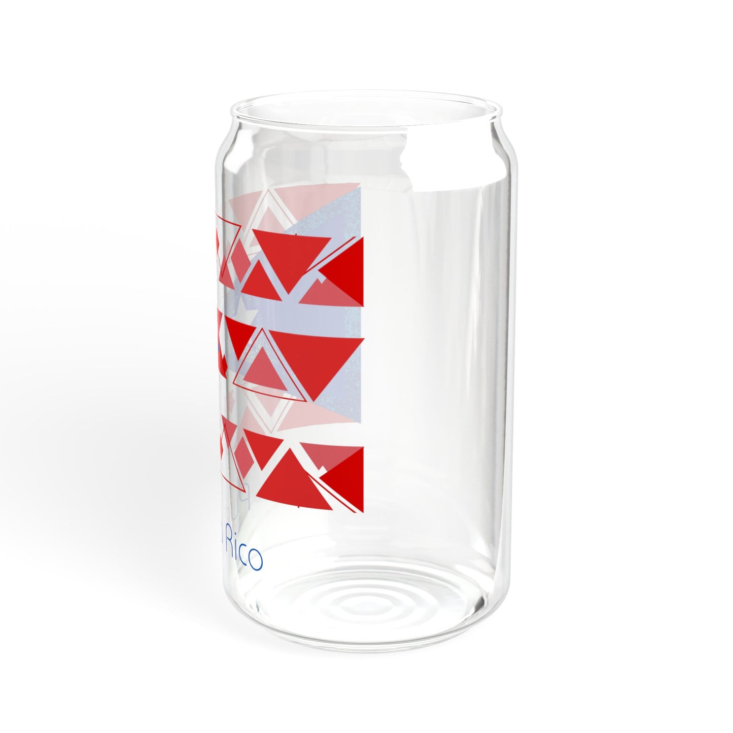 Modern Puerto Rico Sipper Glass, 16oz