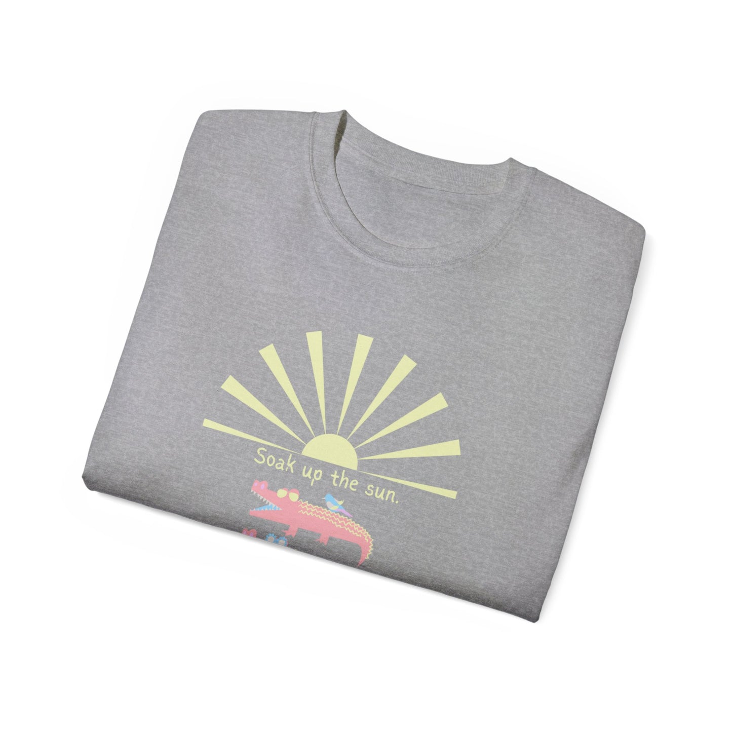 Camiseta unisex de algodón ultra fino Soak Up the Sun de la UE