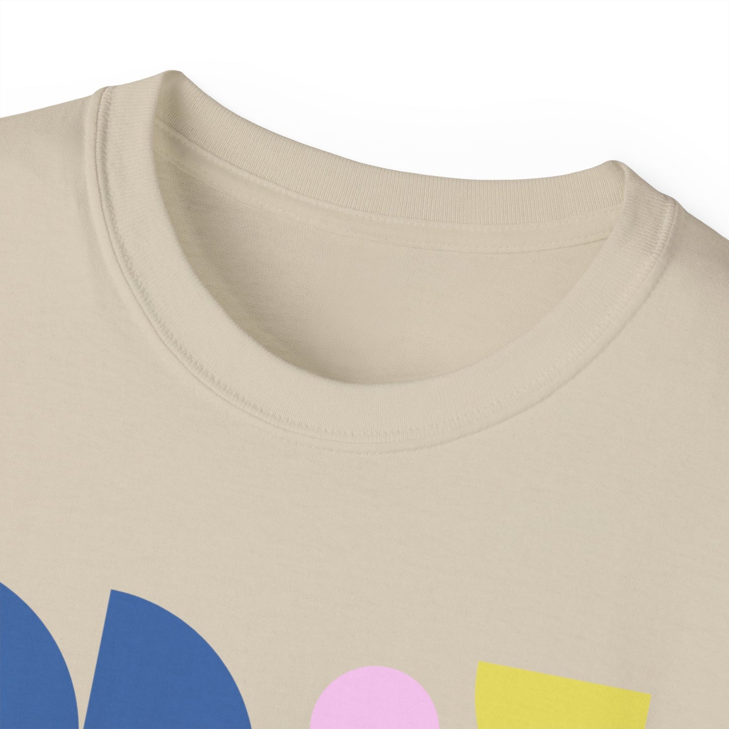 Shapes in Pastels Illustration Ultra Cotton Tee