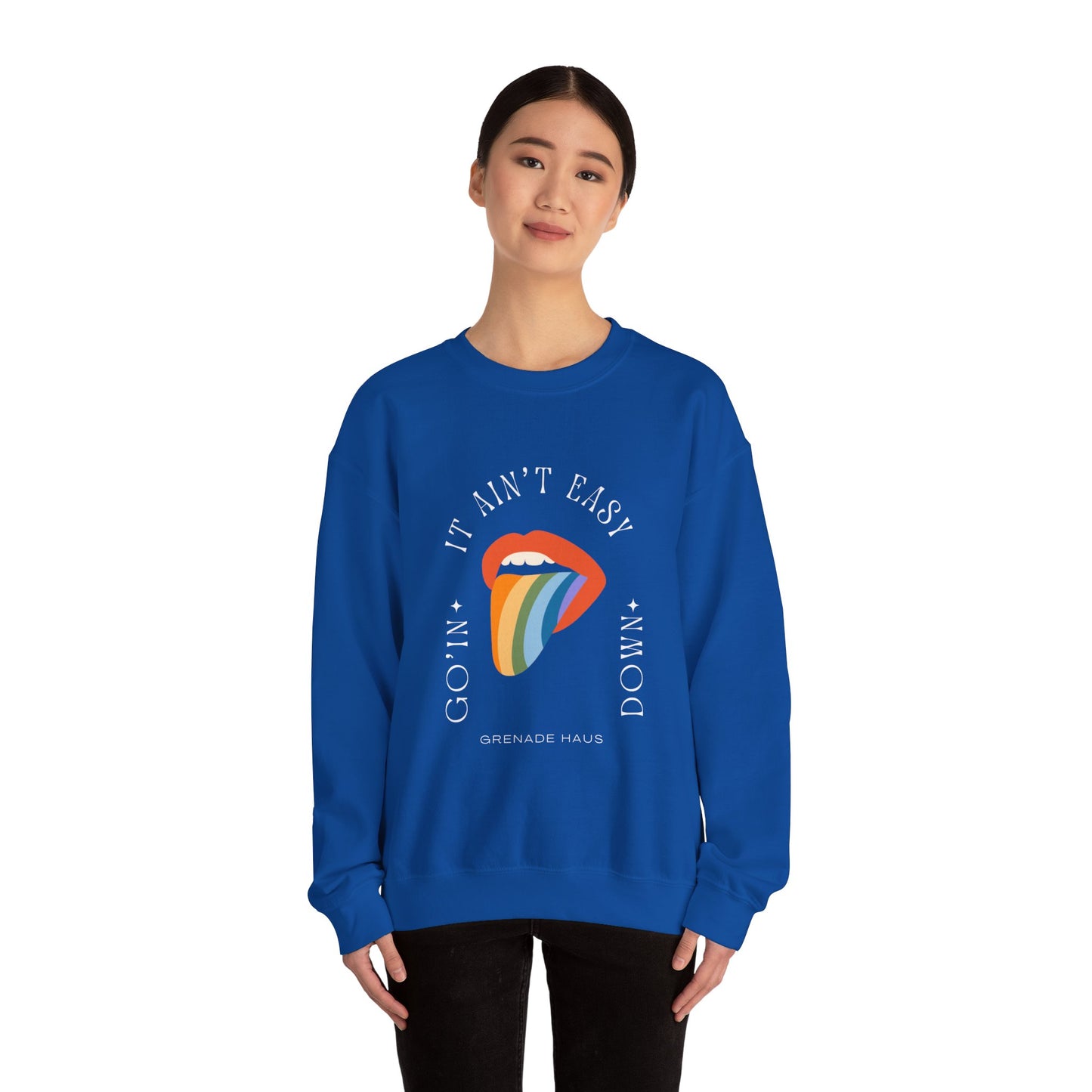 It Ain't Easy Unisex Heavy Blend™ Crewneck Sweatshirt EU