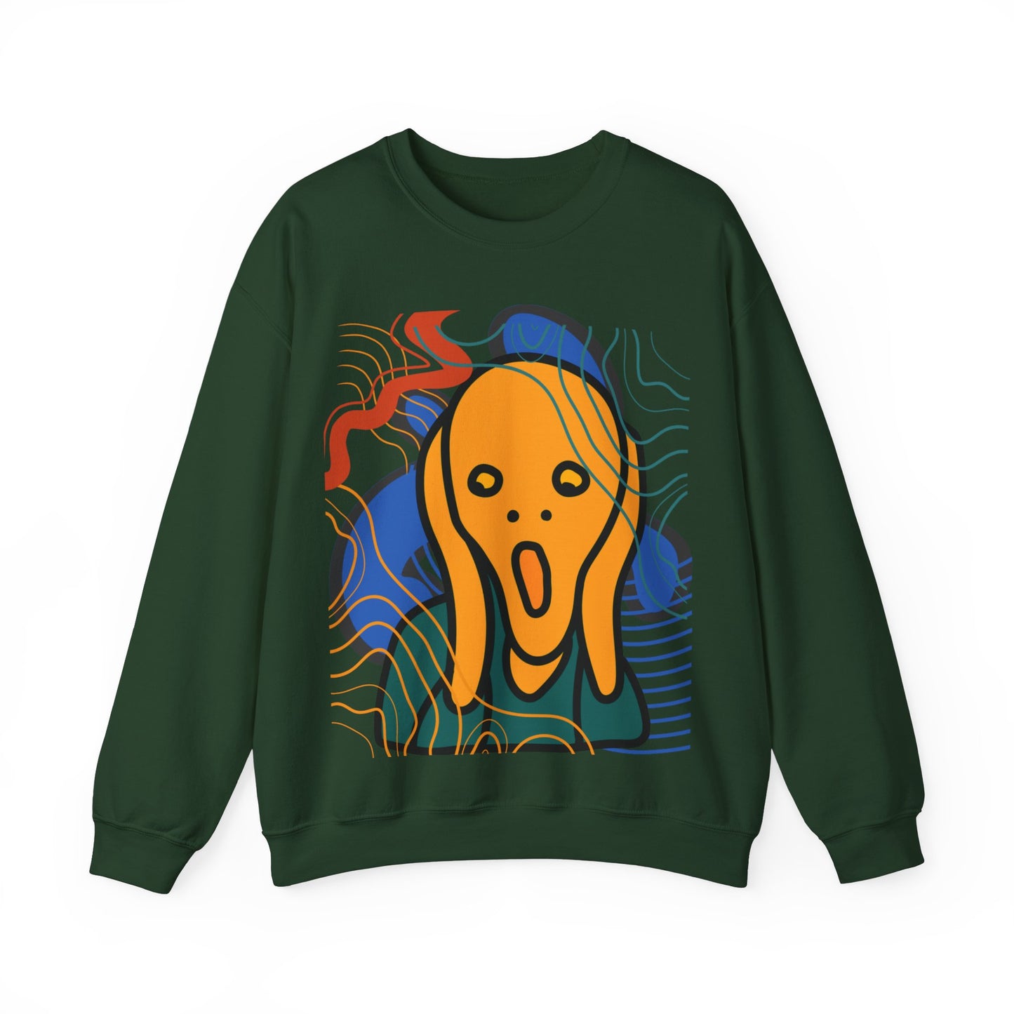 Scream and Squiggles Unisex Heavy Blend™ Crewneck Sweatshirt EU