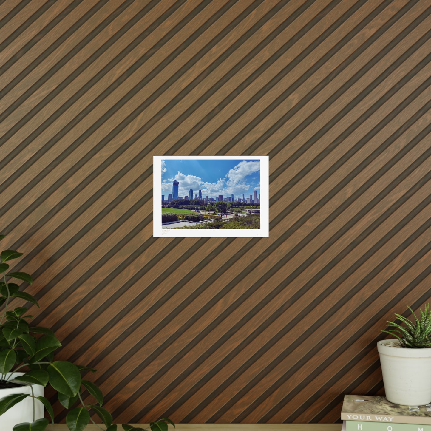 Chicago Matte Photograph Horizontal Posters EU