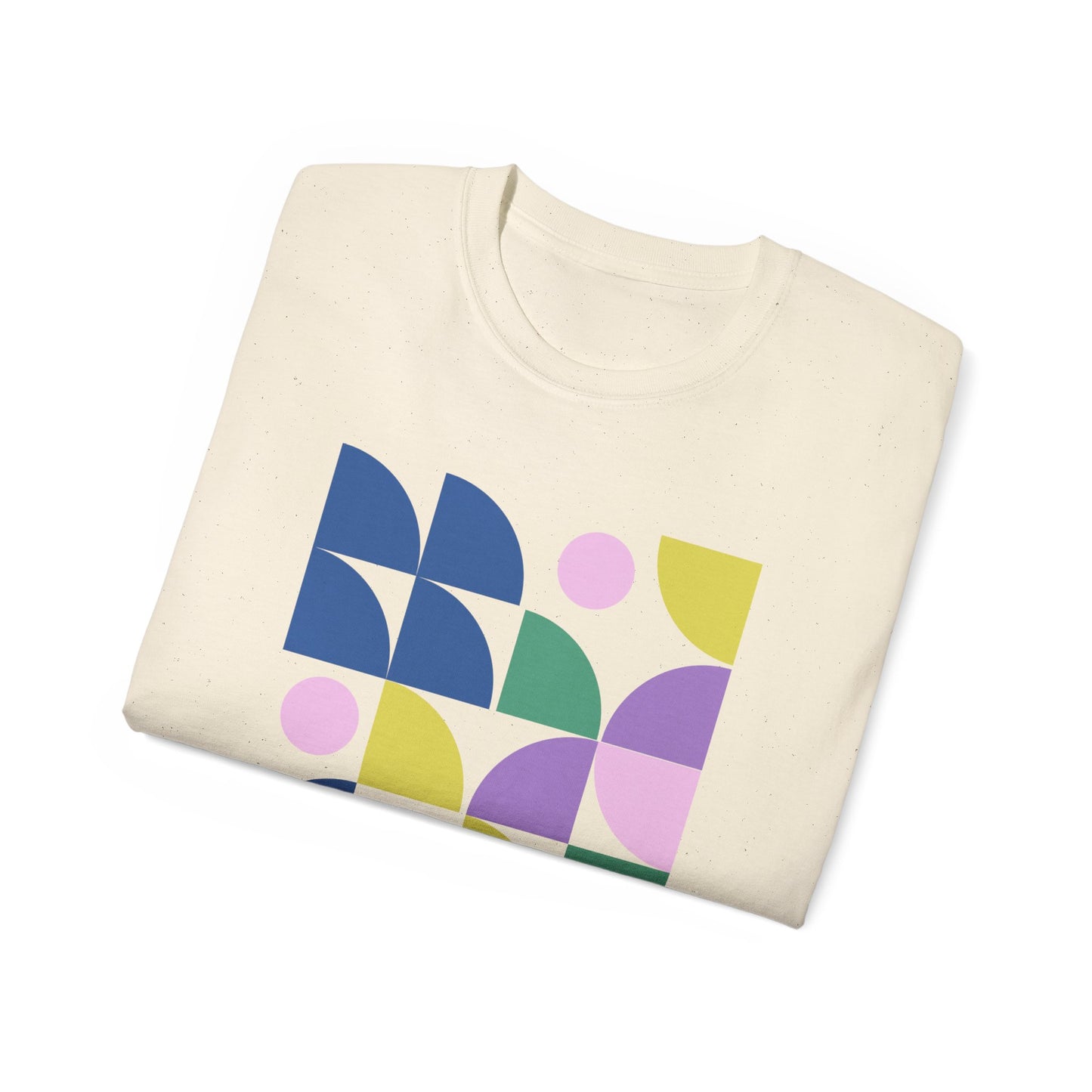 Shapes in Pastels Illustration Ultra Cotton Tee