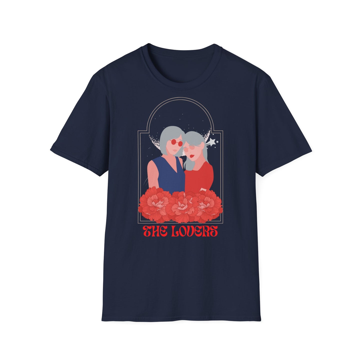 Camiseta unisex de estilo suave The Lovers EU