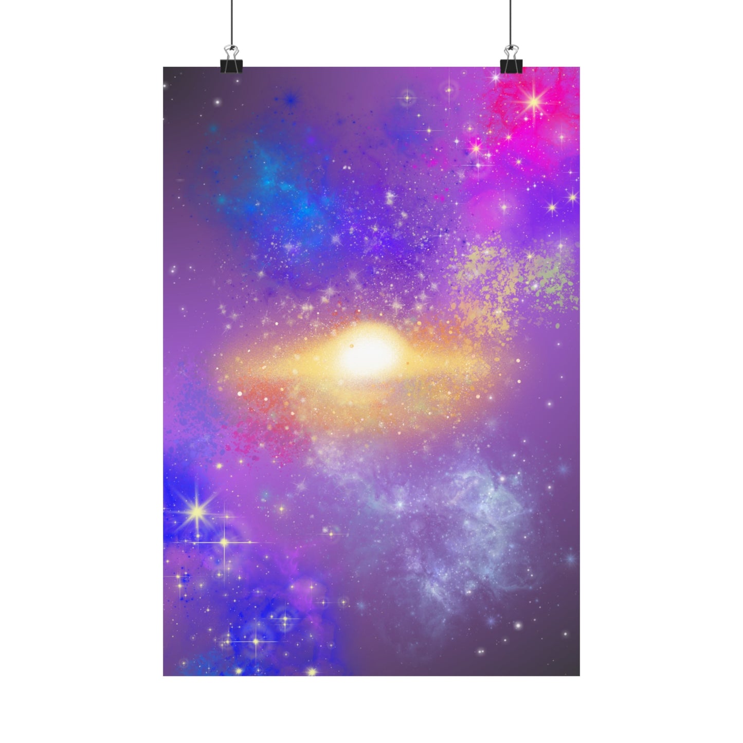 Galaxy Vertical Posters