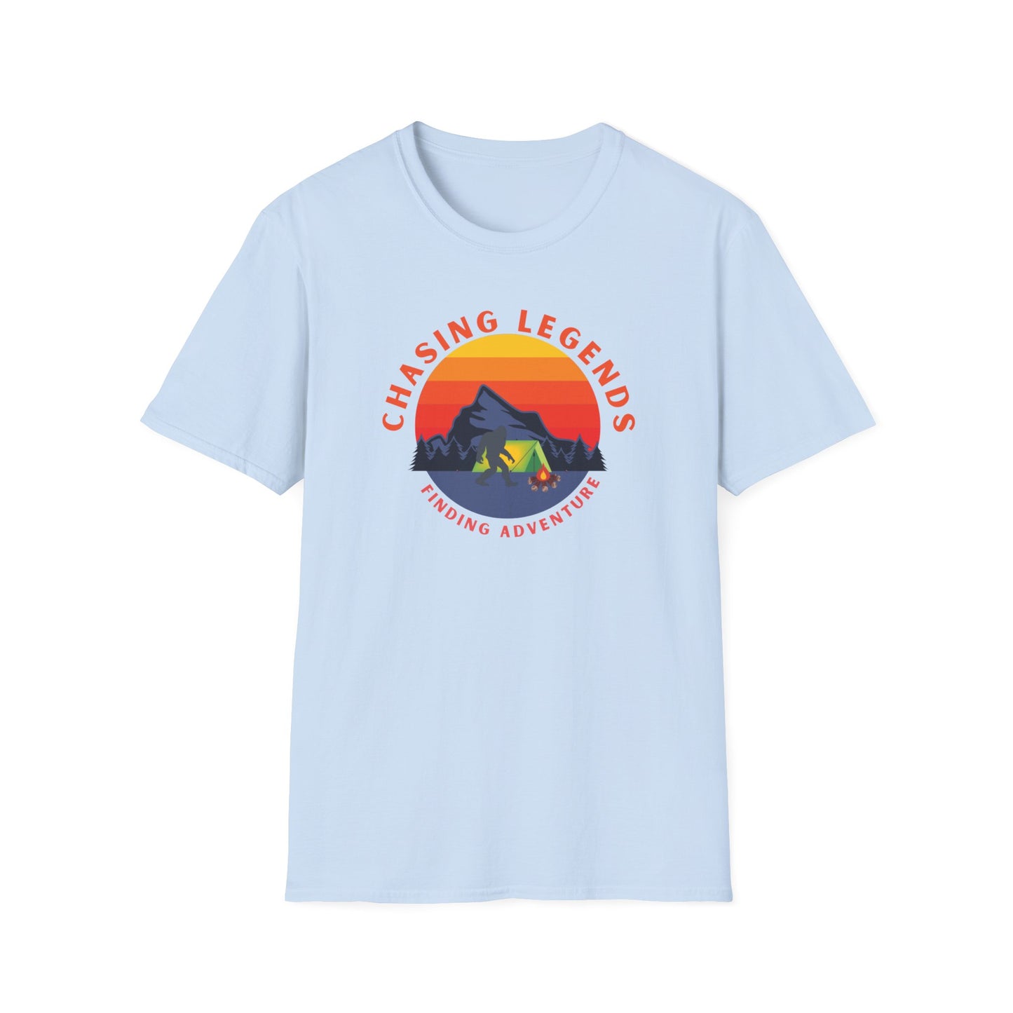 Bigfoot Adventure: Chasing Legends Unisex Softstyle T-Shirt EU