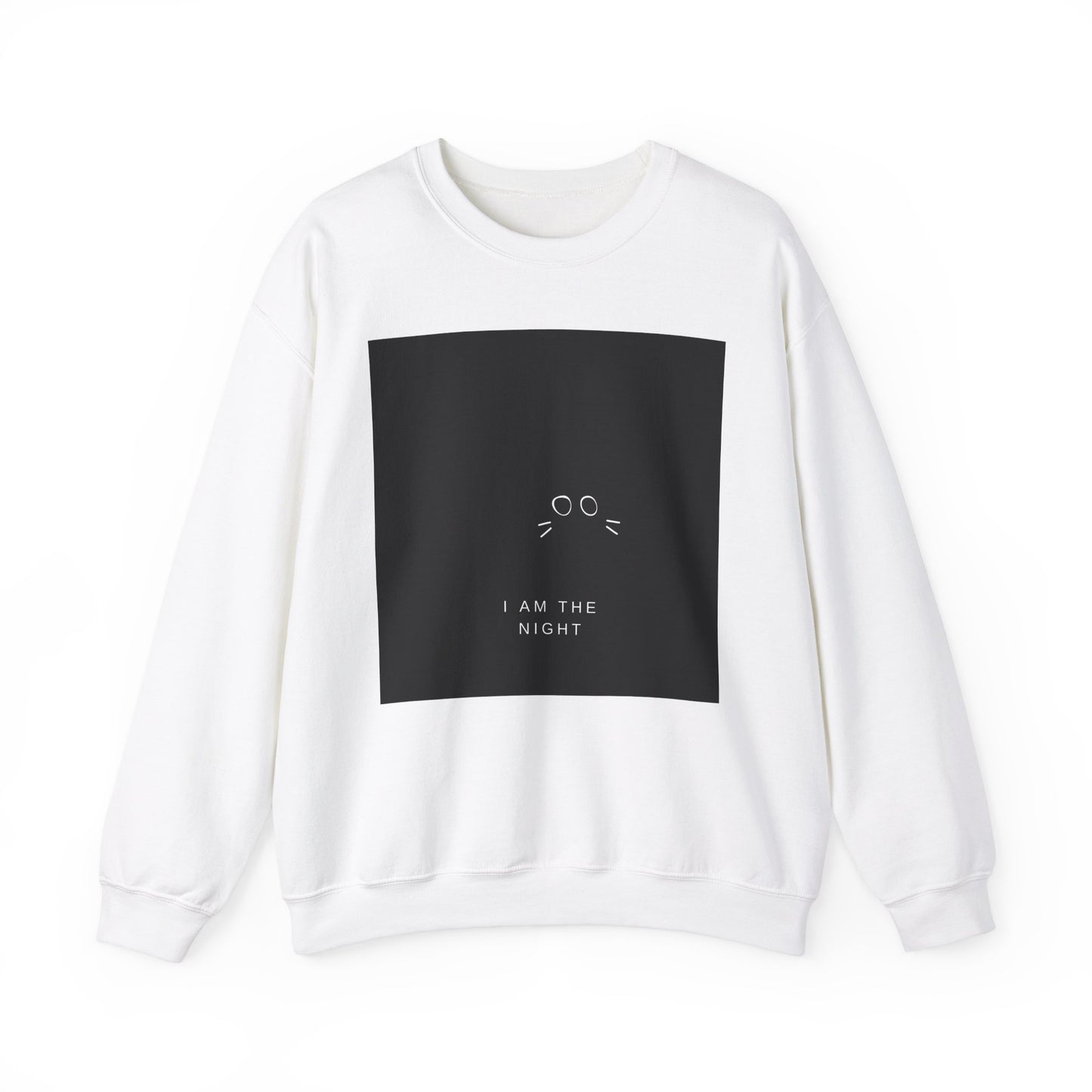 Black Cat Unisex Heavy Blend™ Crewneck Sweatshirt