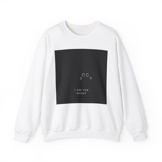 Black Cat Unisex Heavy Blend™ Crewneck Sweatshirt