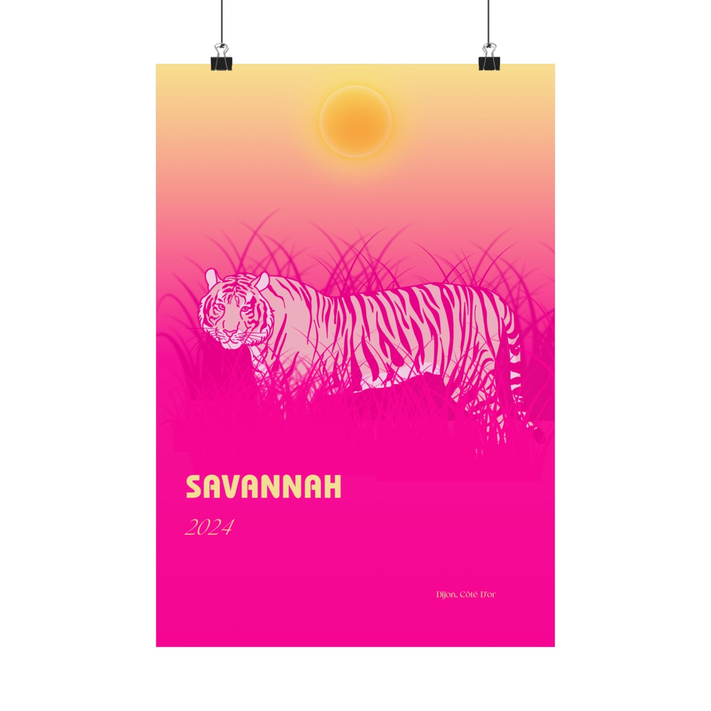 Savannah Vertical Posters