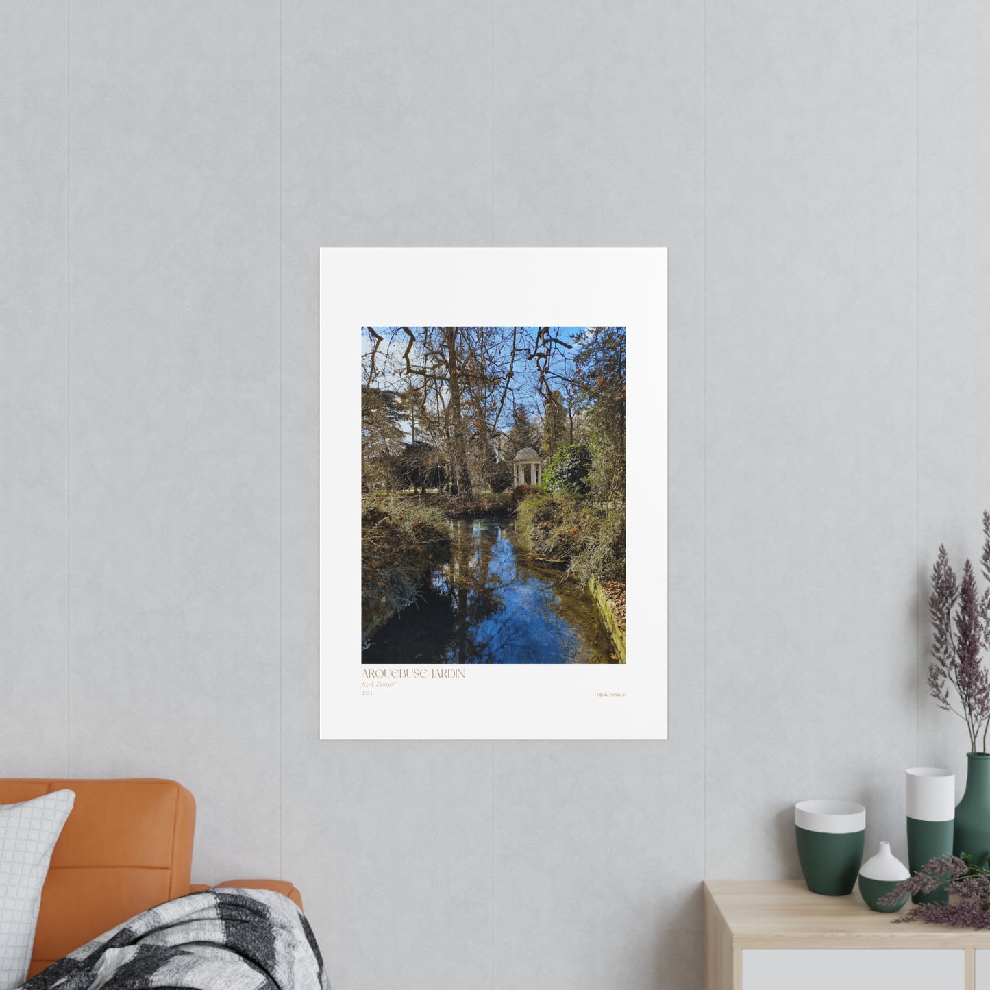 Arquebuse Jardin Photograph Vertical Posters EU