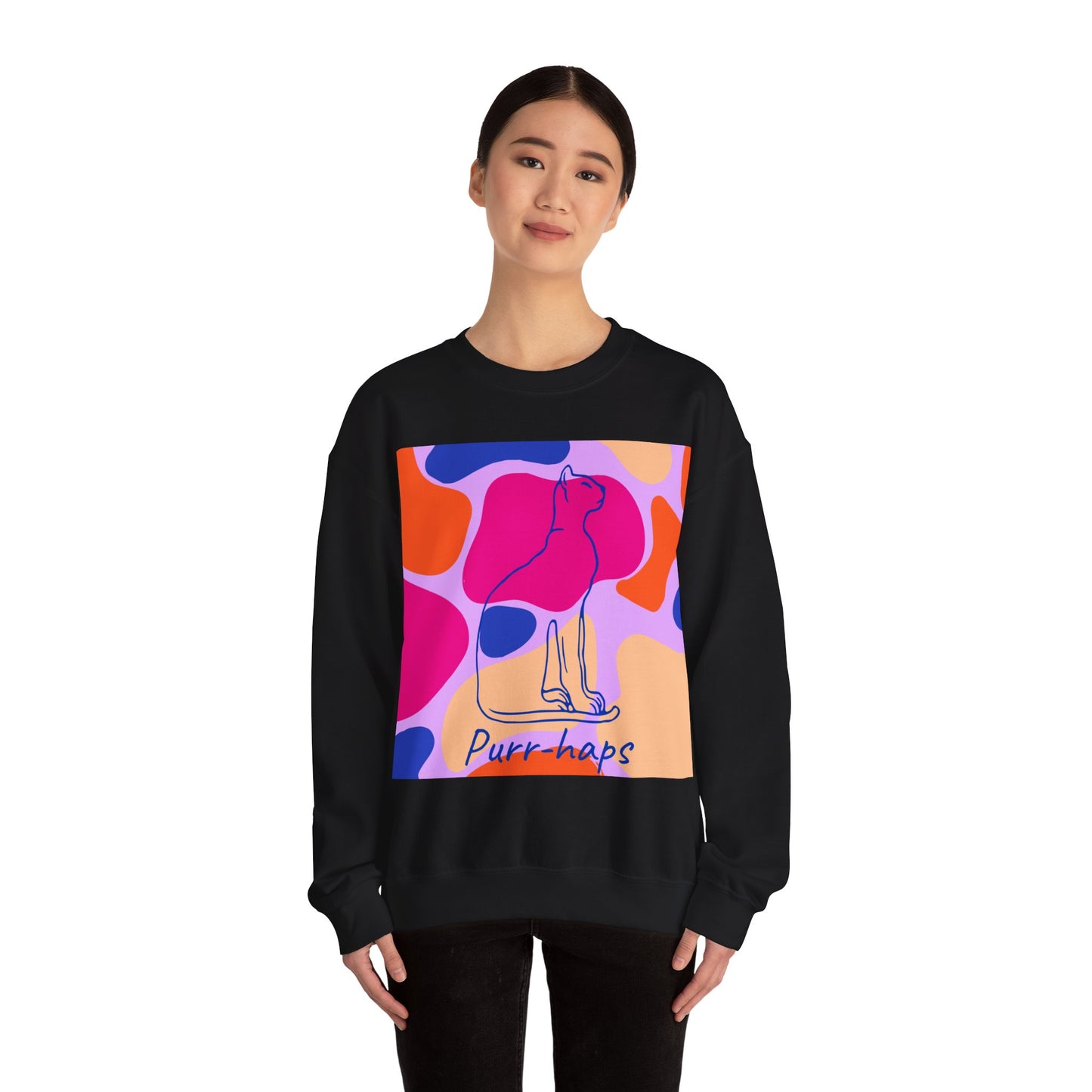 Purr-haps Unisex Heavy Blend™ Crewneck Sweatshirt EU