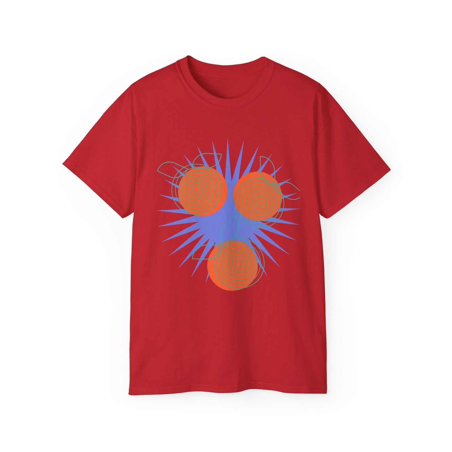 Mod Oranges Illustration Ultra Cotton Tee