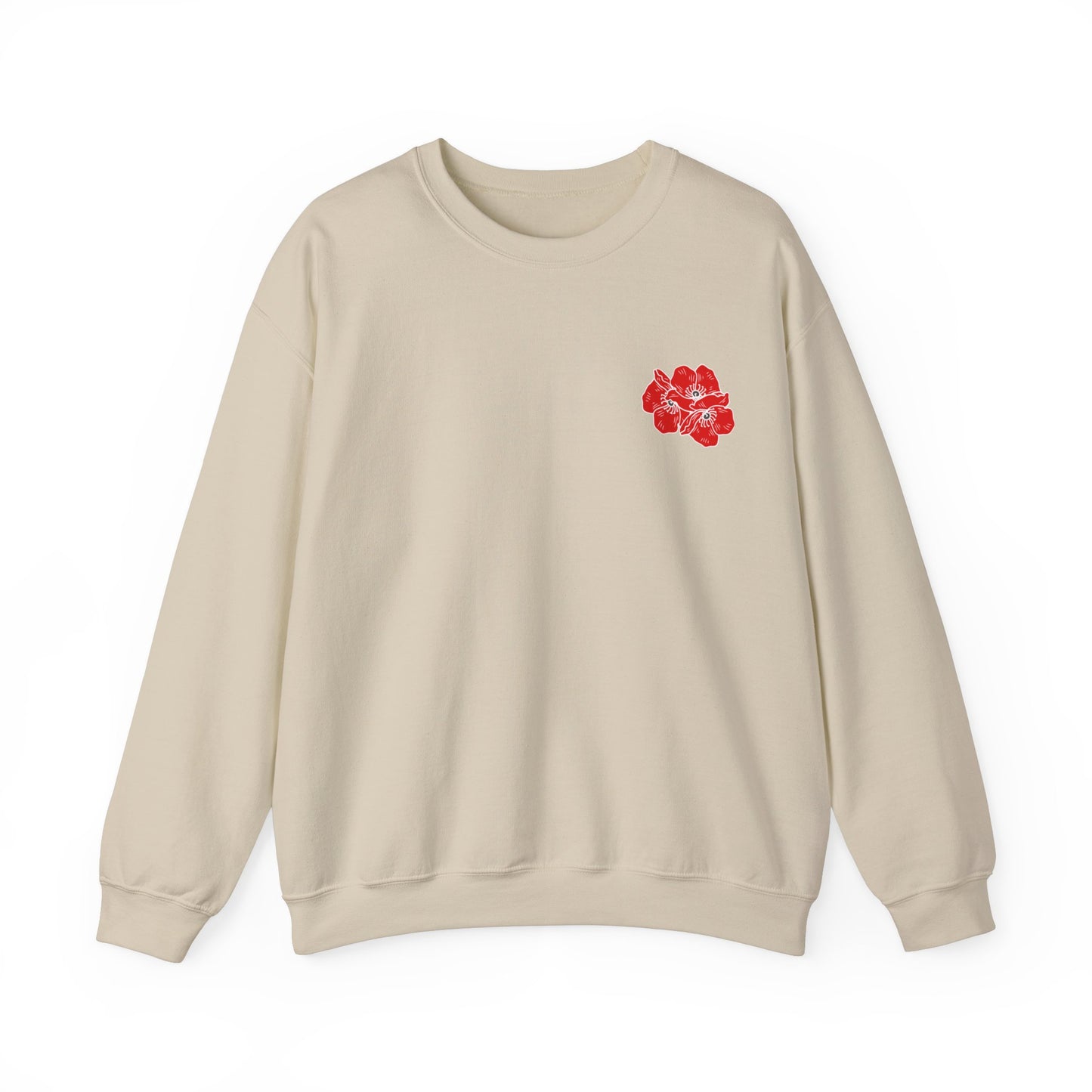 Poppies Unisex Heavy Blend™ Crewneck Sweatshirt EU