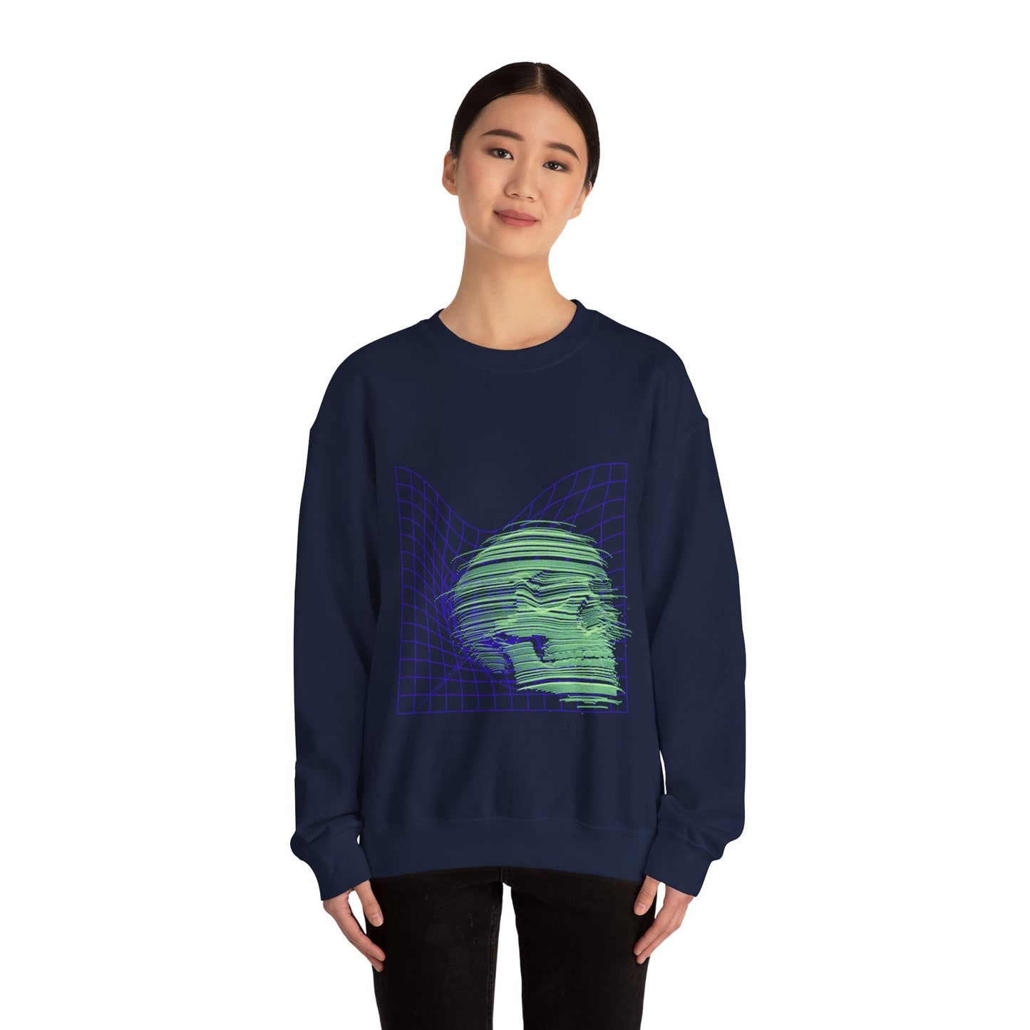 Space and Time Unisex Heavy Blend™ Crewneck Sweatshirt EU