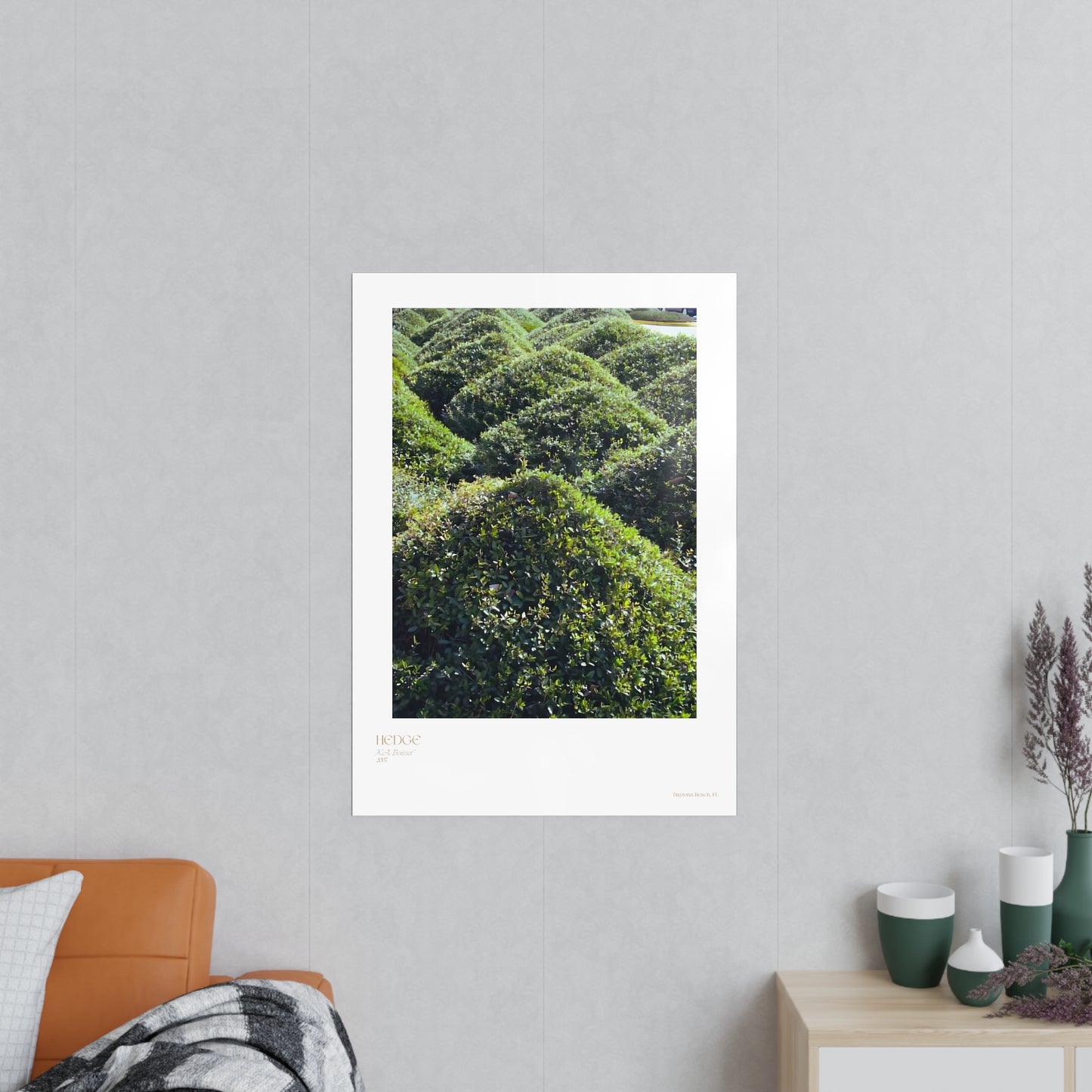 Hedge Photograph Vertical Posters EU