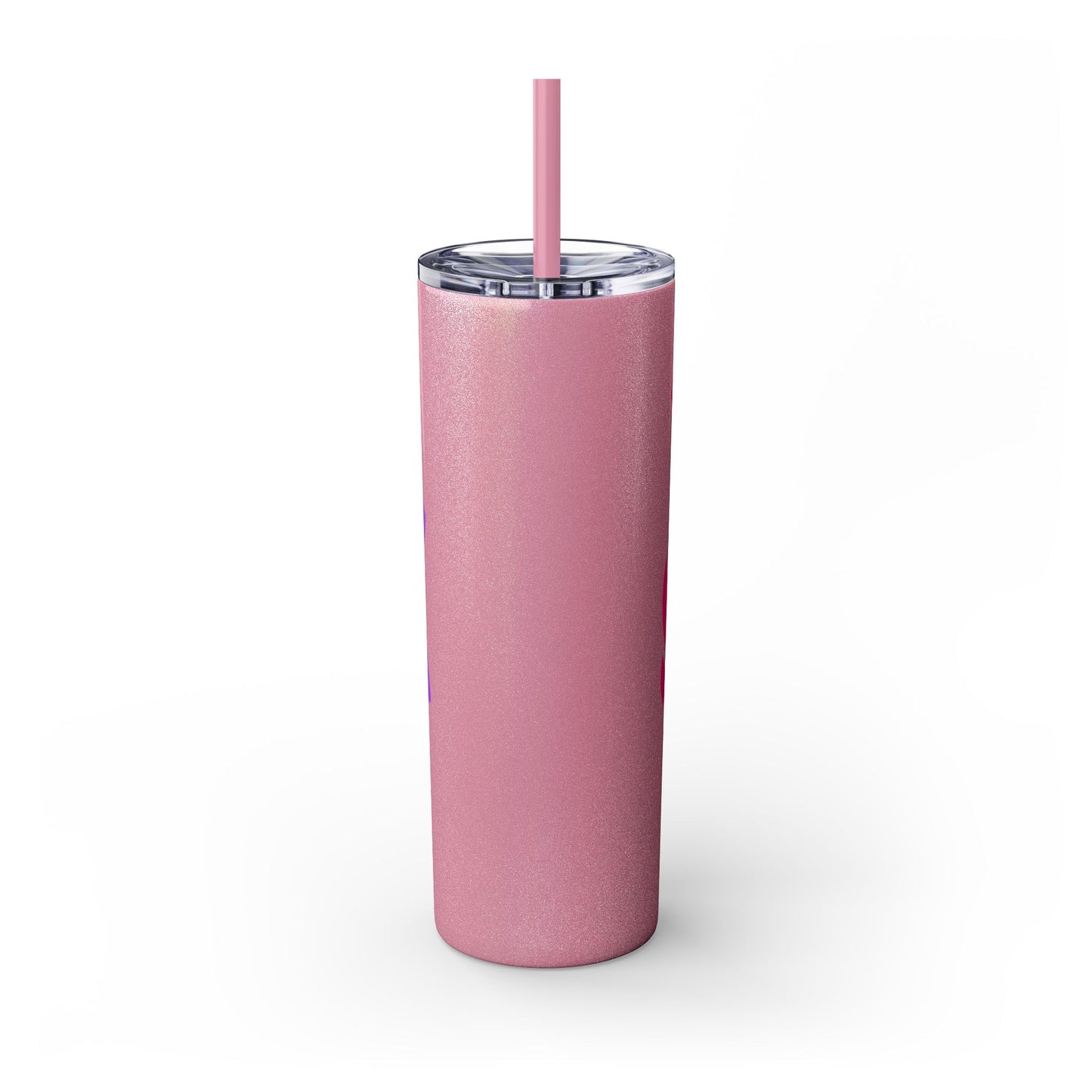 Delulu is My Baseline Tumbler with Straw, 20oz