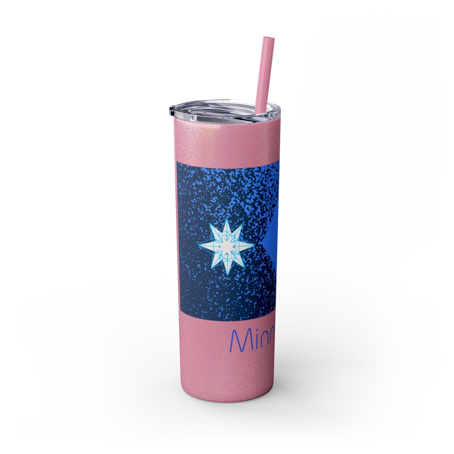 Modern Minnesota Tumbler with Straw, 20oz